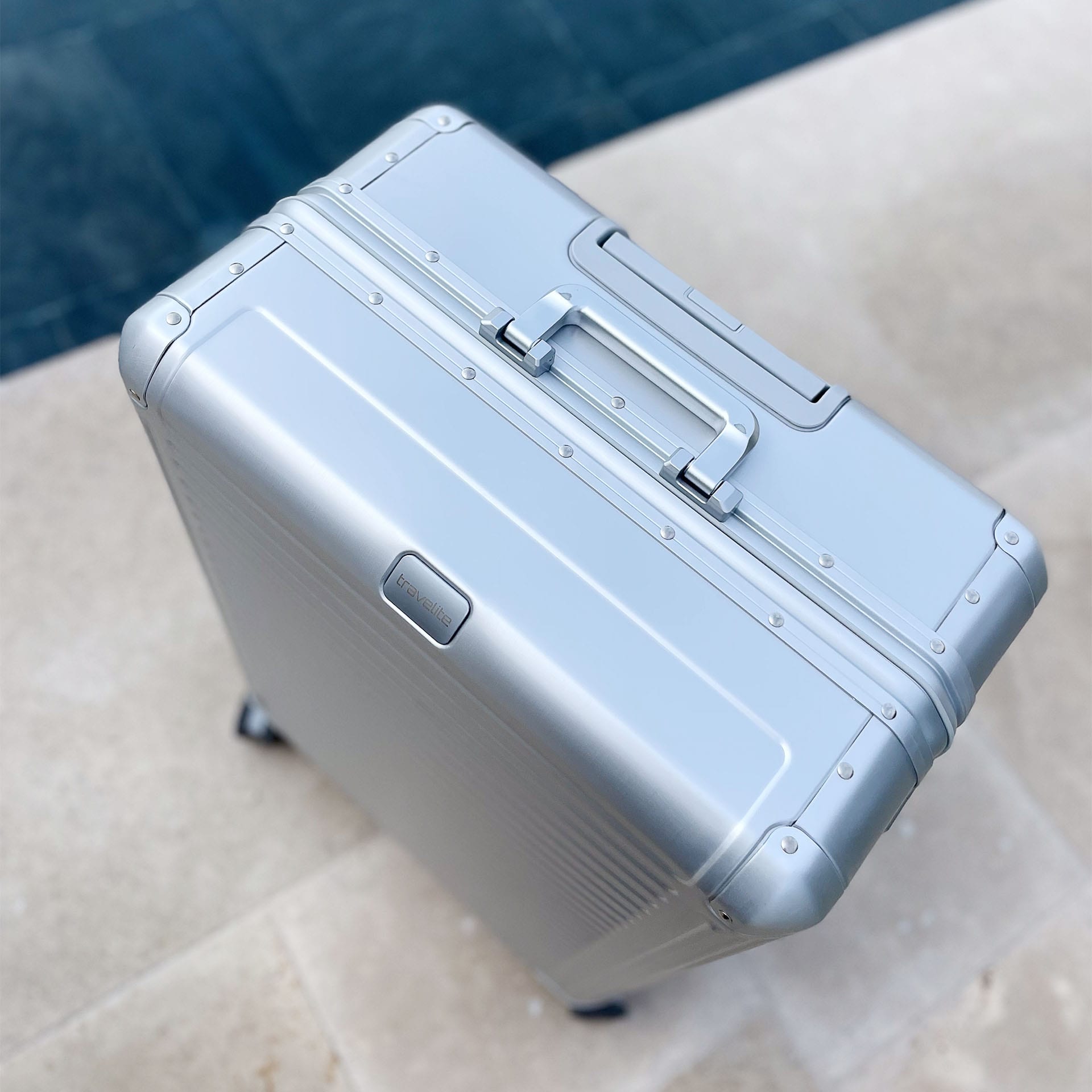 Wózek NEXT 4 koła M - srebrny