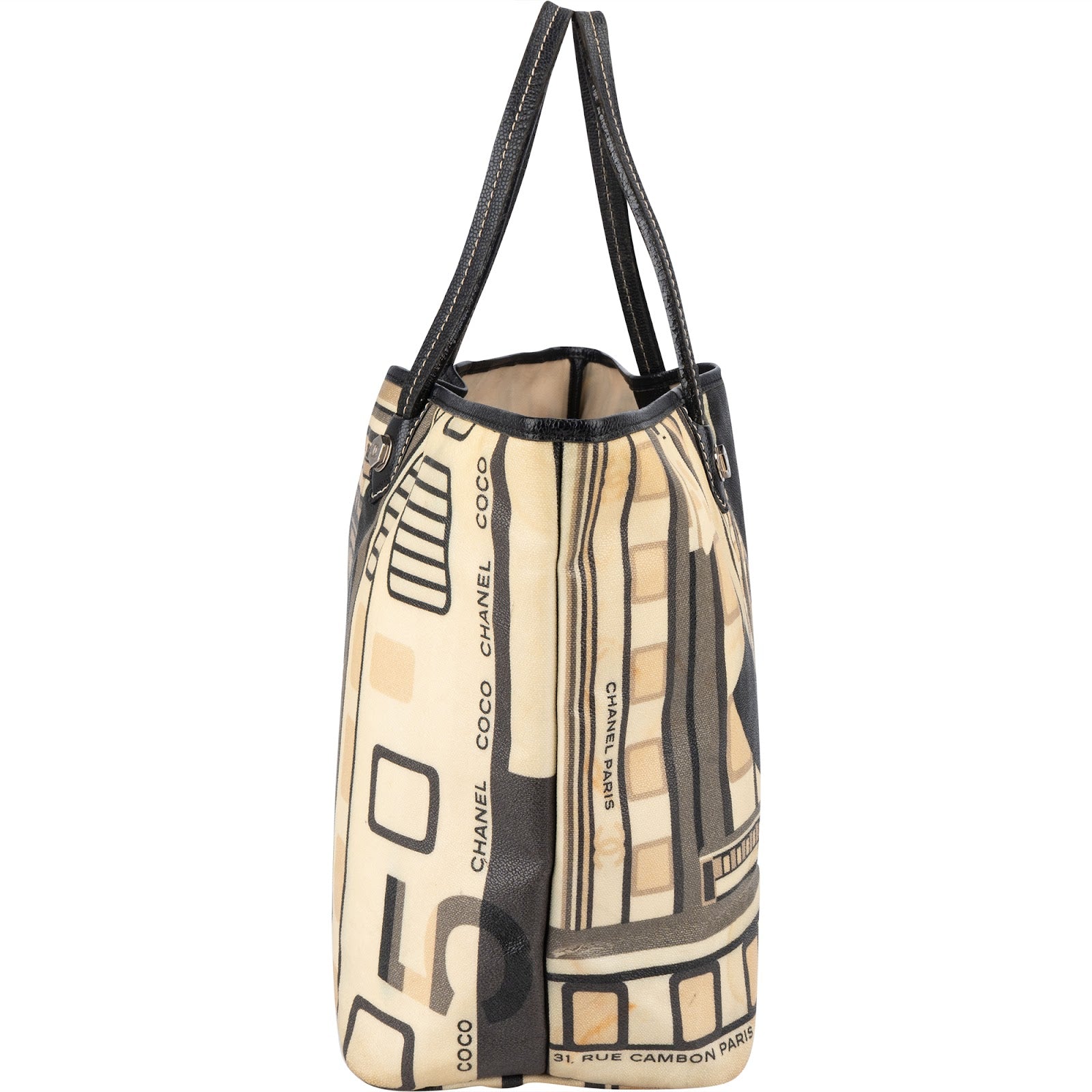 Chanel Central Station Grand Shopping Cambon Tote Handbag