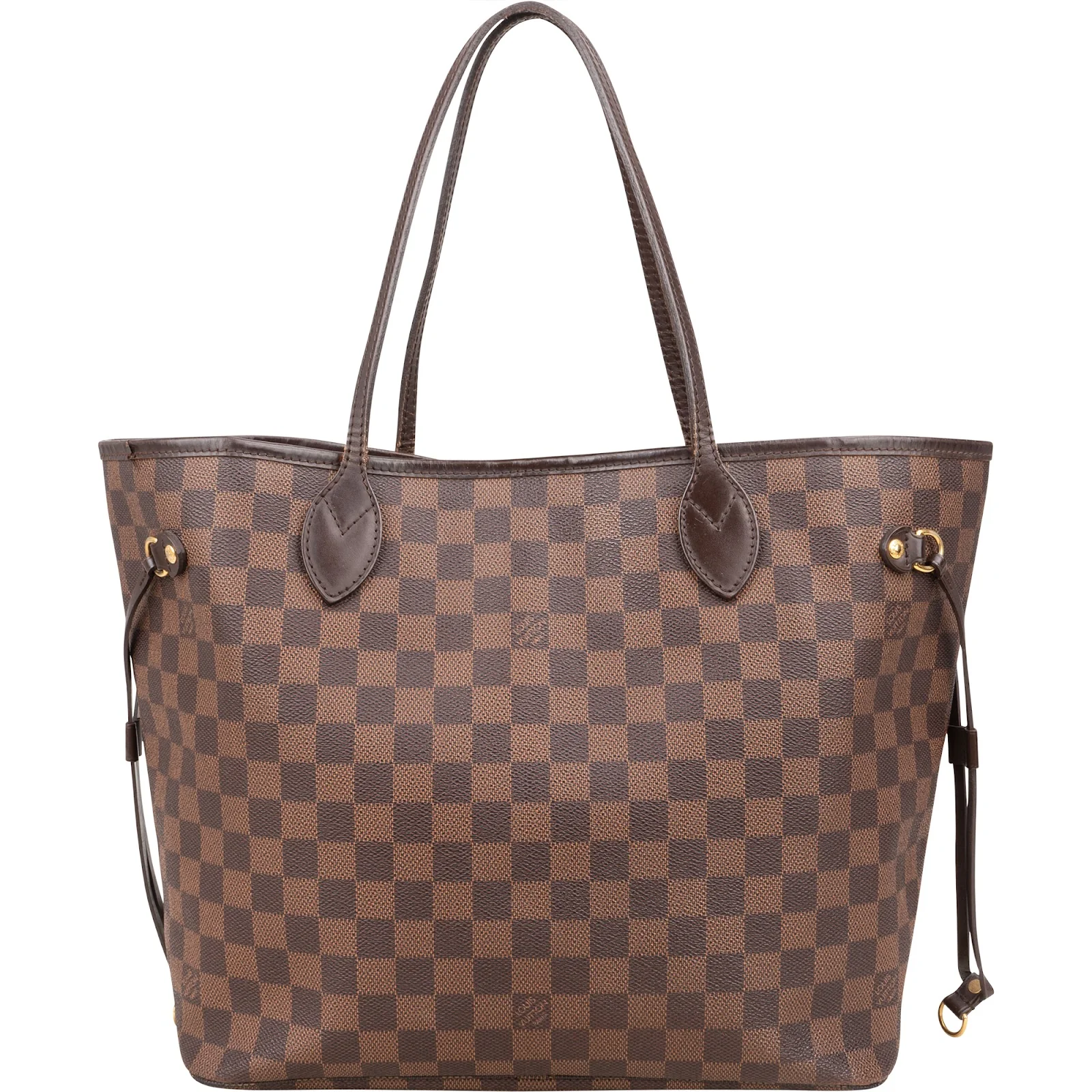 Louis Vuitton Monogram Damier Ebene Neverfull MM Shopper