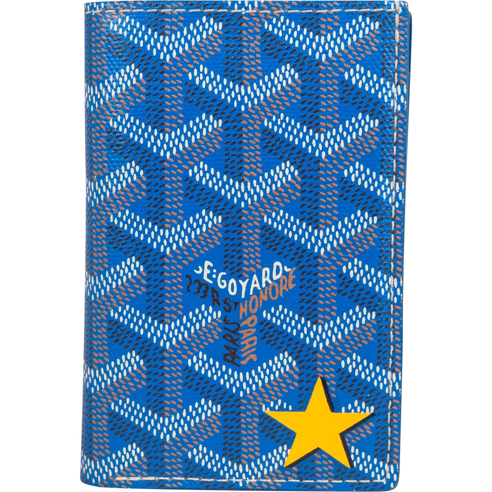 Goyard Goyardine Monogram Grenelle Star Kartenetui