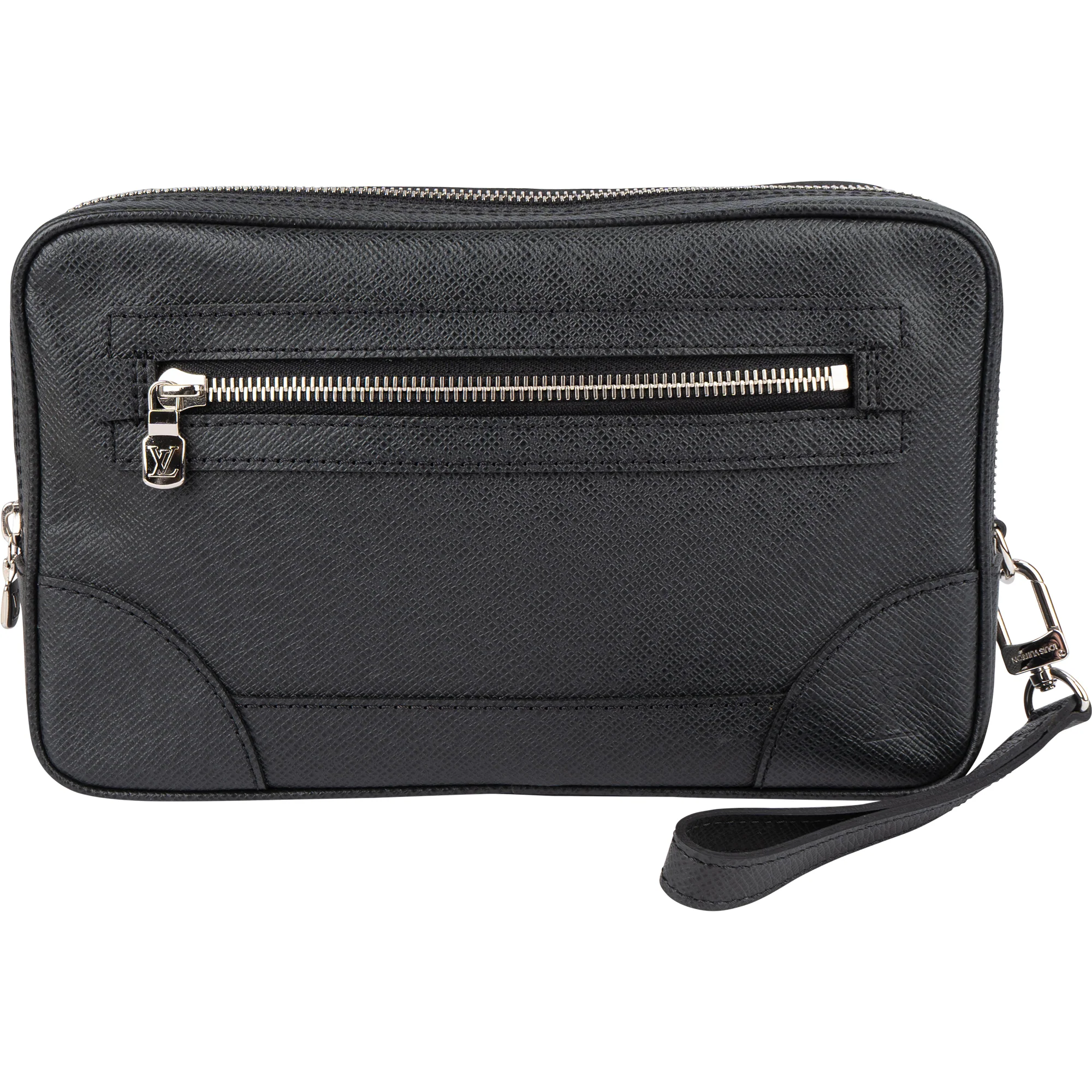 Louis Vuitton Noir Taiga Leather Pavel Kulturbeutel