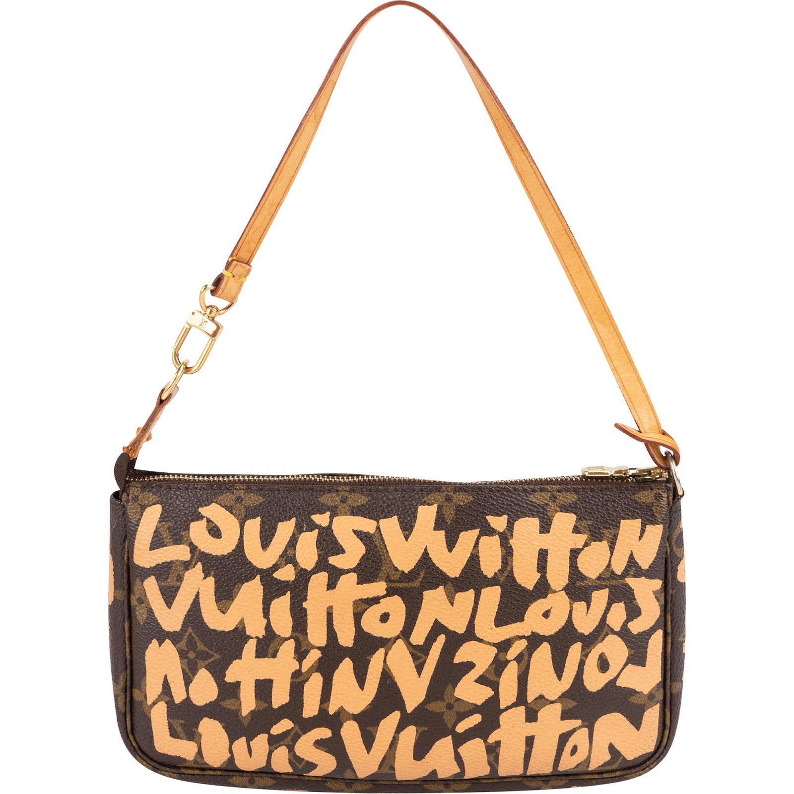 Louis Vuitton Limited Monogram Graffiti Pochette Accessoires Handbag