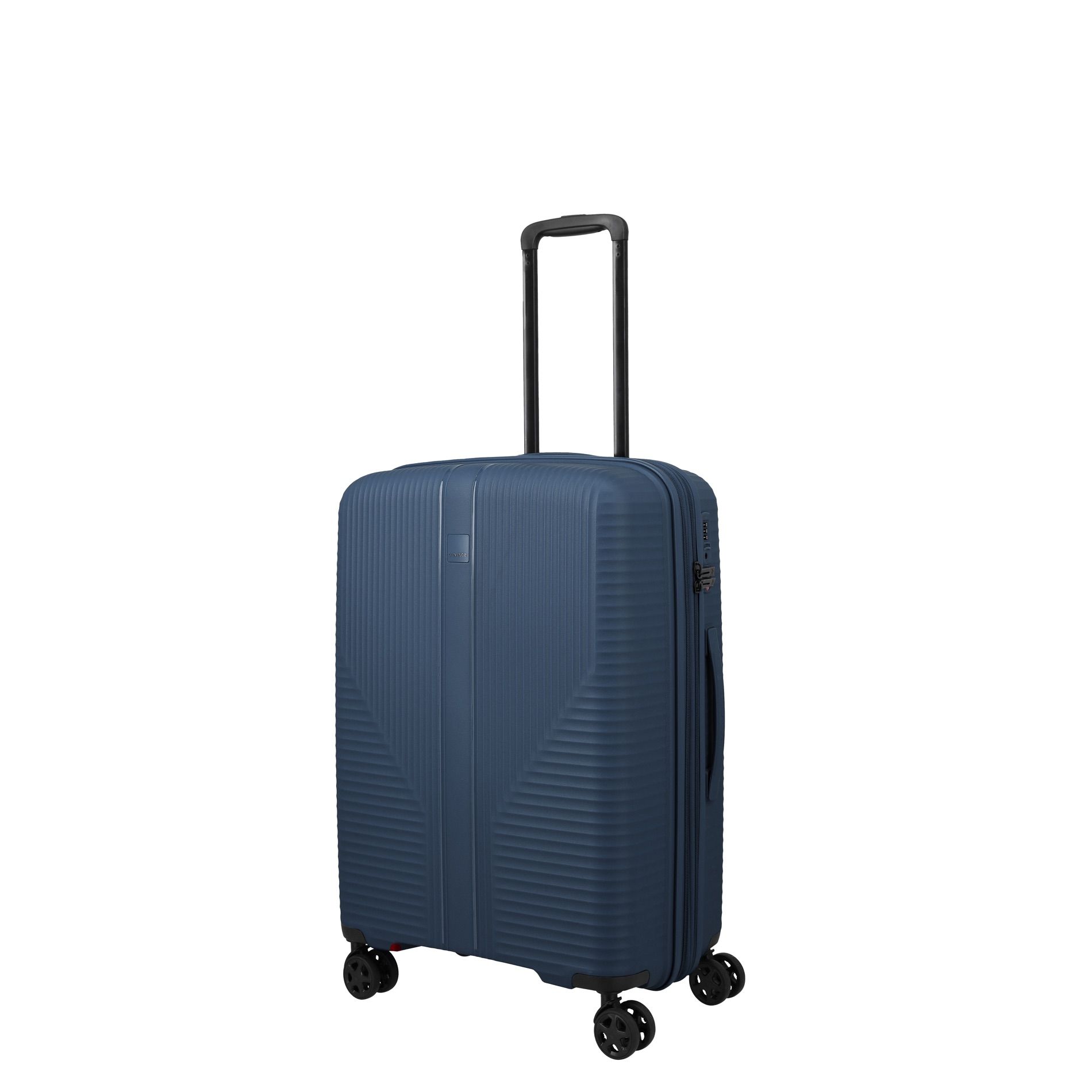 AIR STRIPE Trolley M (66 cm) erweiterbar - Navy