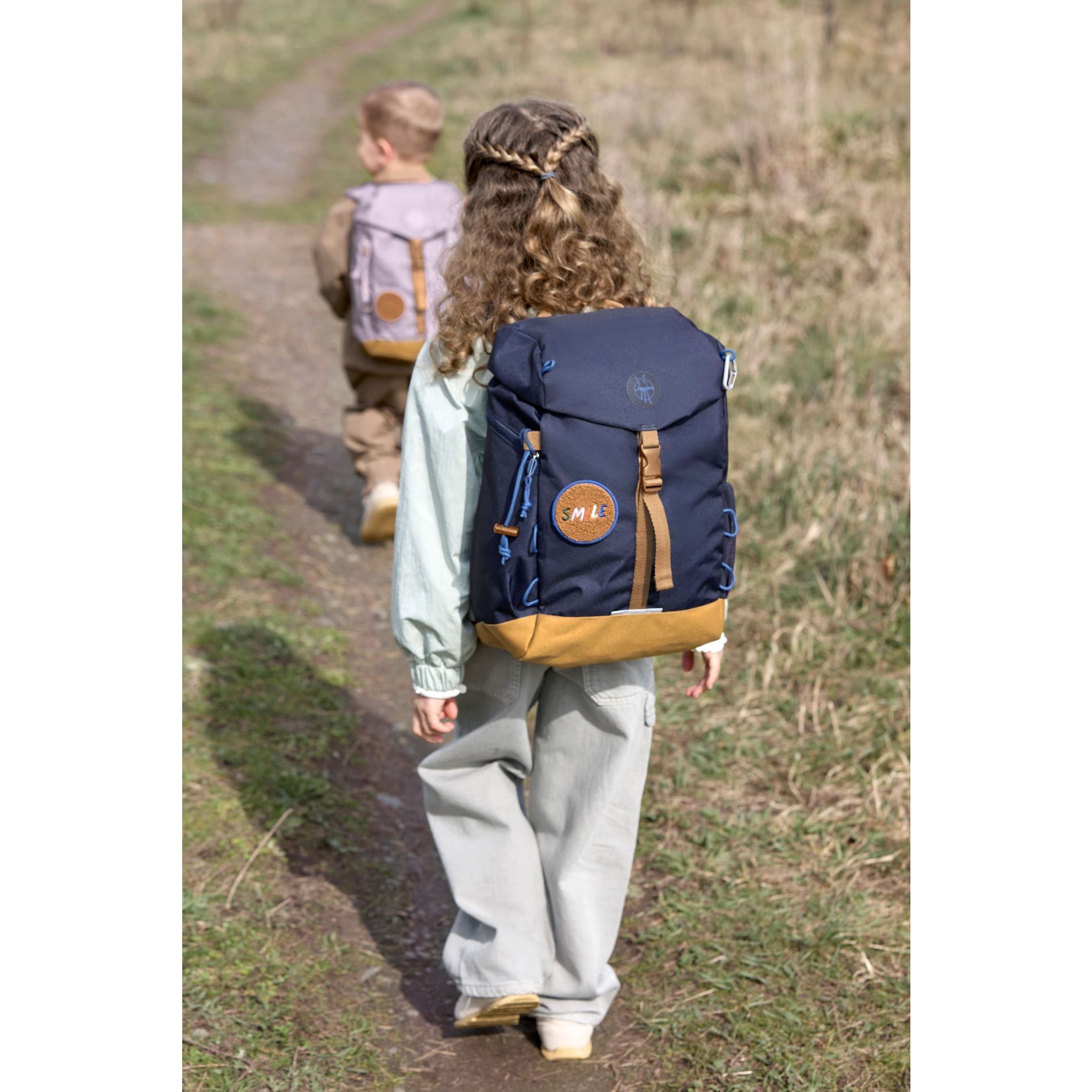 Big Outdoor Backpack Little Gang - navy