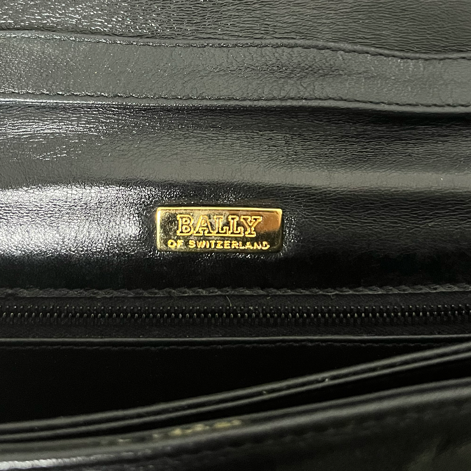 Bally Leder Umhängetasche