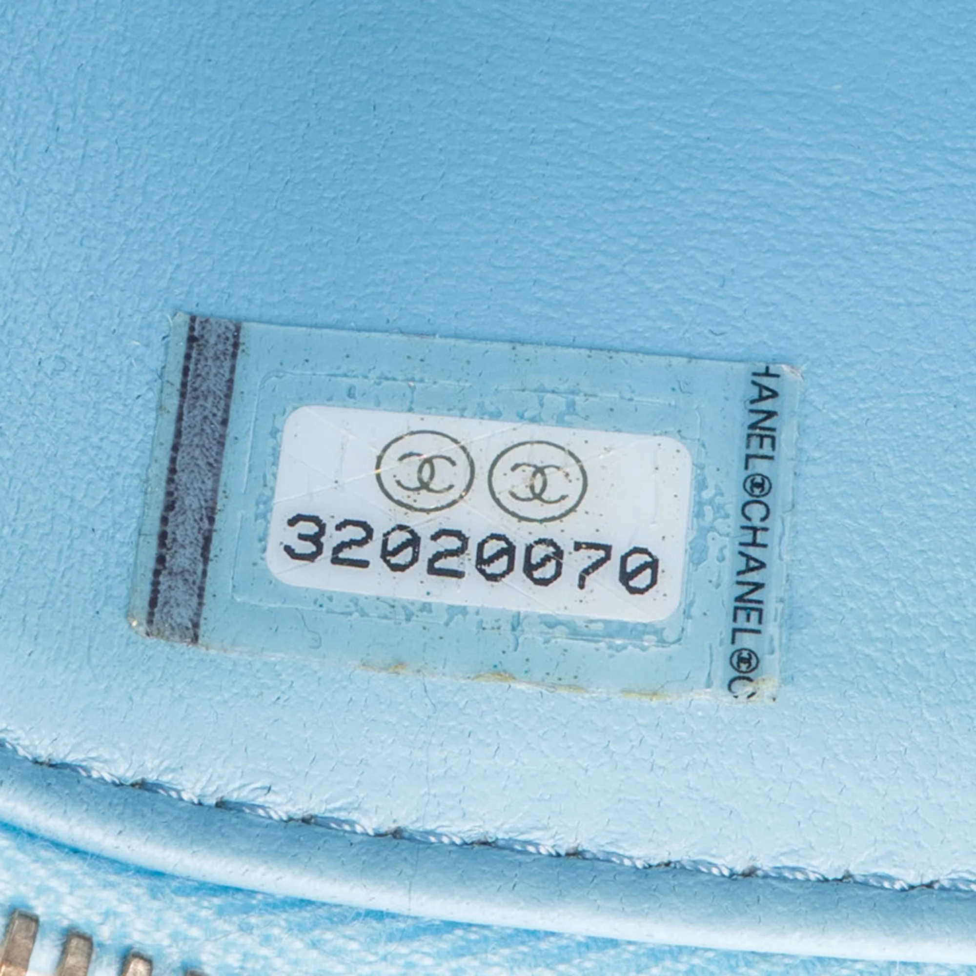 Chanel Quilted Caviar Leather Vanity Crossbody Bag