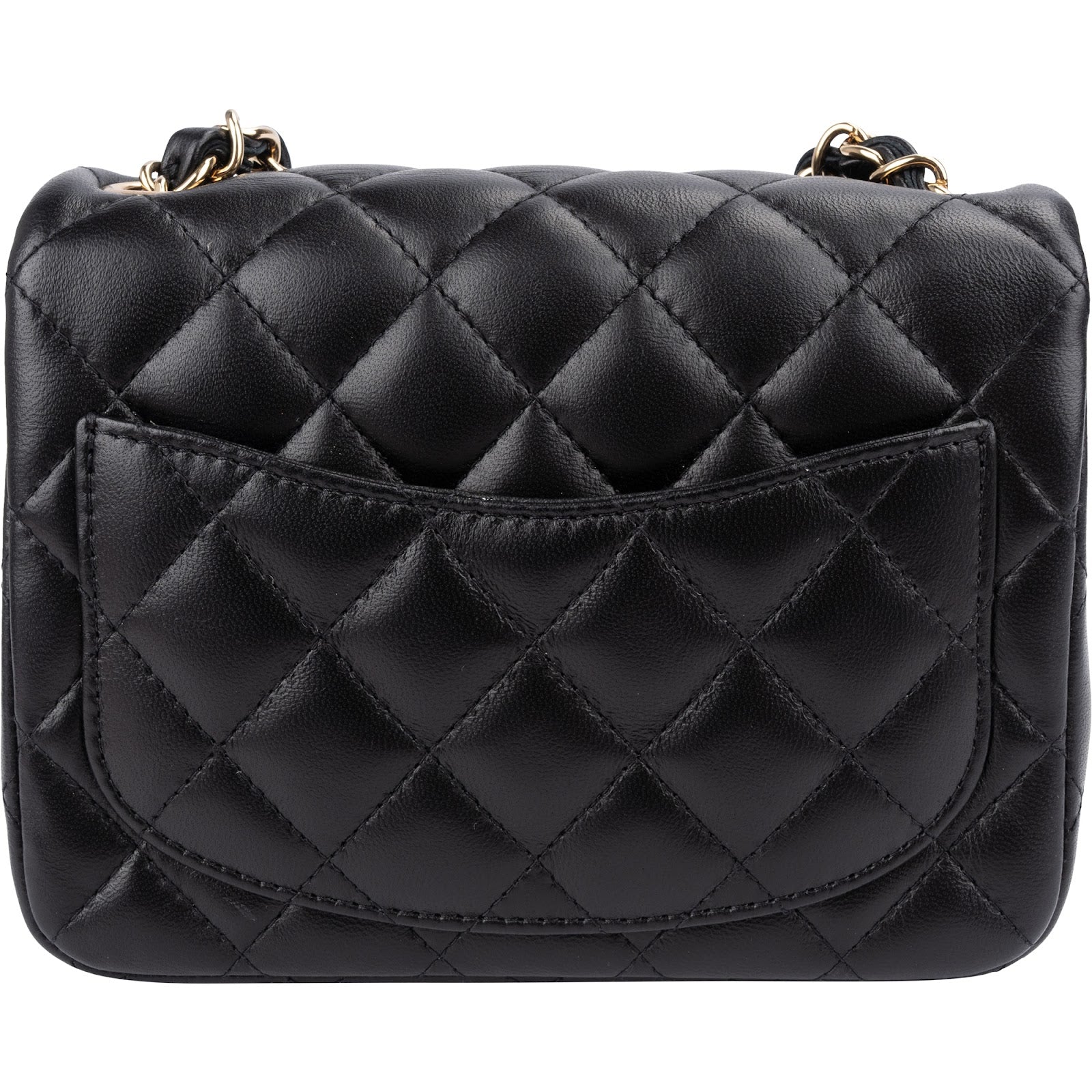 Chanel - Mini Square Single Flap Crossbody Bag
