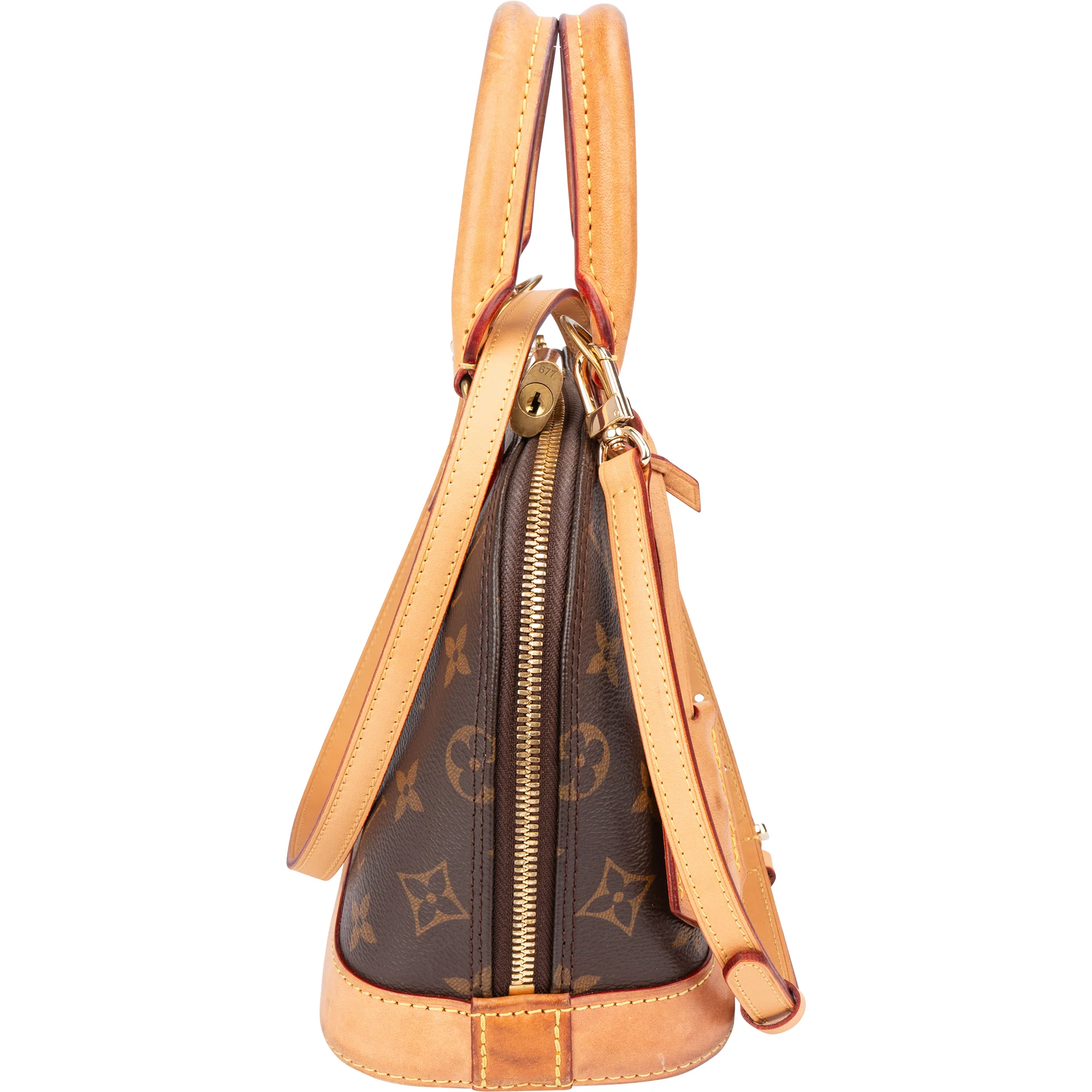 Louis Vuitton Canvas Monogram Alma BB Handbag