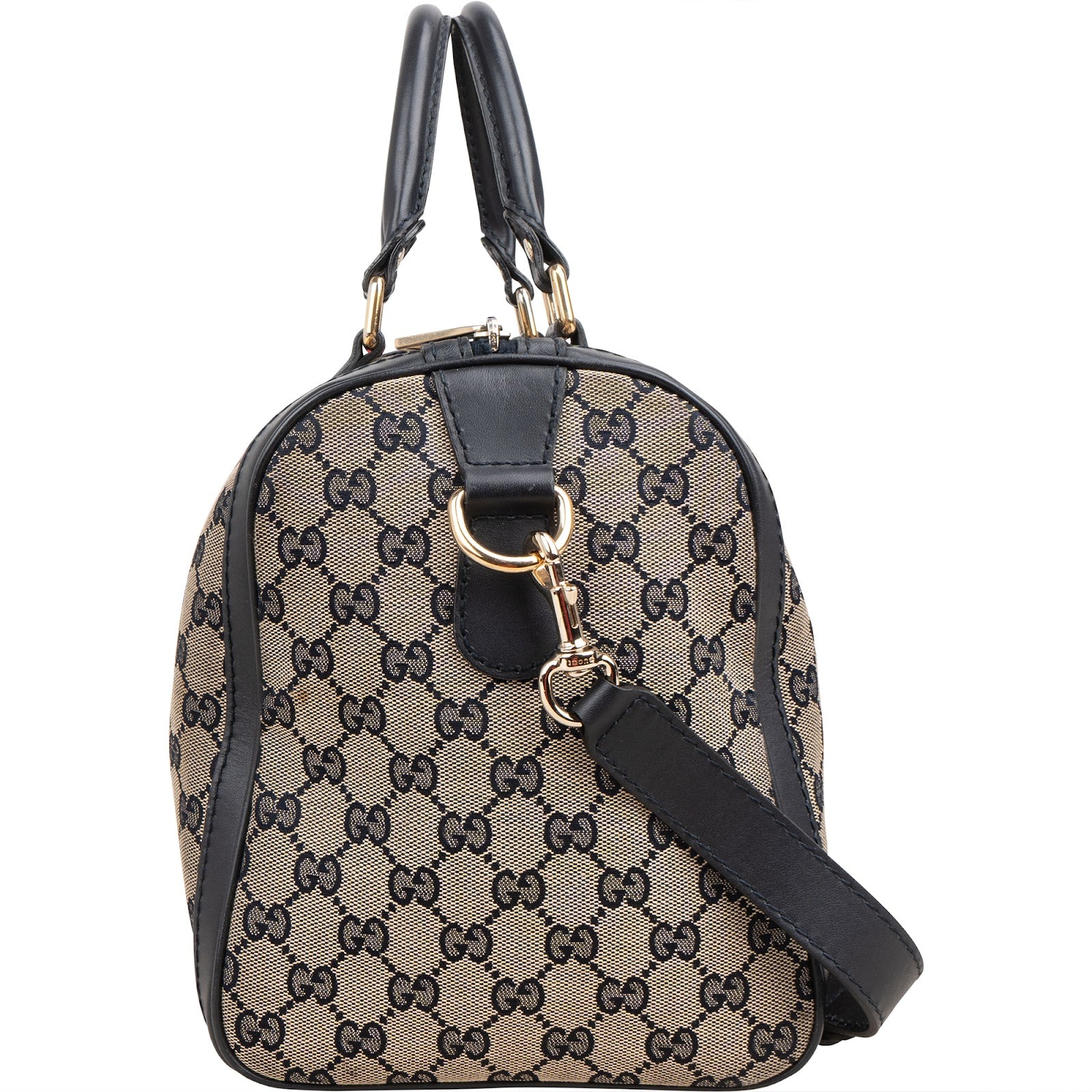 Gucci - Web Stripe Boston Bag 30