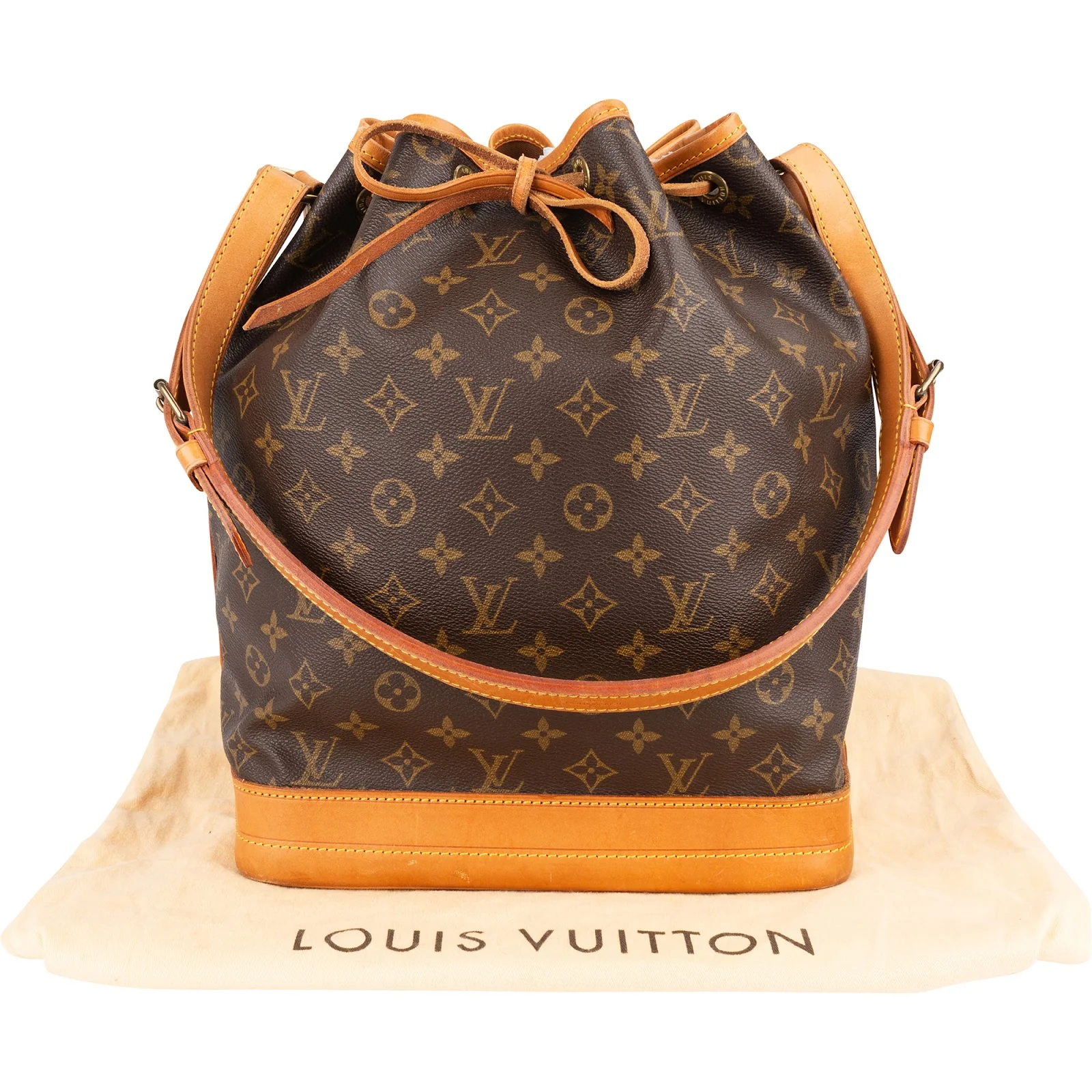 Louis Vuitton Monogram Canvas Sac Noé Grande Shoulder Bag