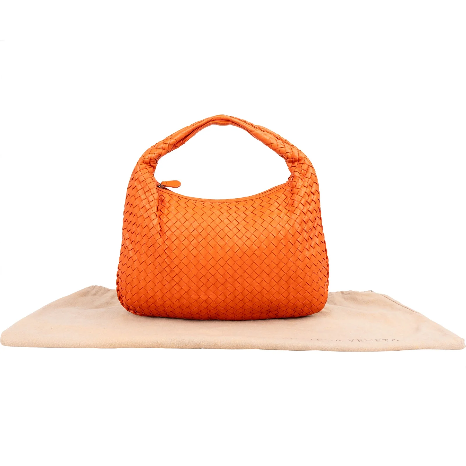 Bottega Veneta Intrecciato Leather Belly Hobo Shoulder Bag