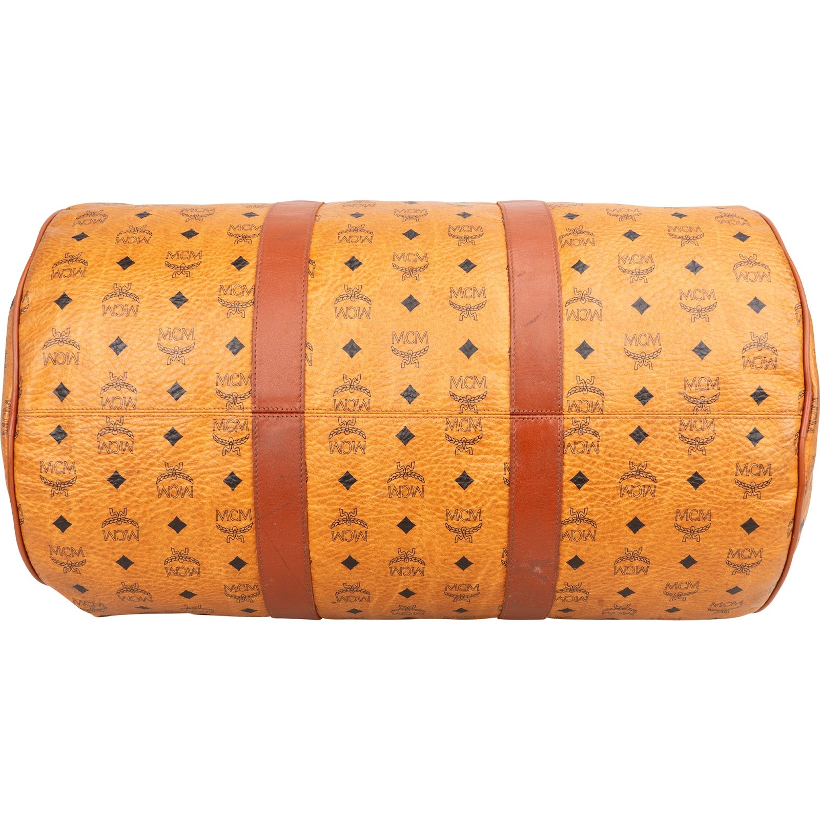 Sac de voyage MCM Monogram Visetos Boston 50