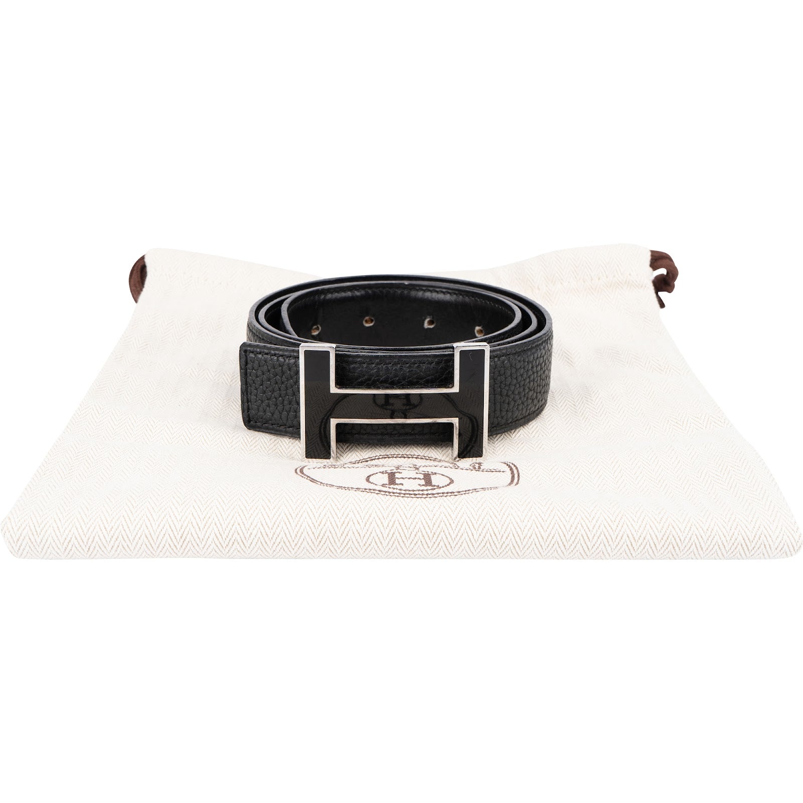 Hermès - H Emaille Buckle Gürtel (80)
