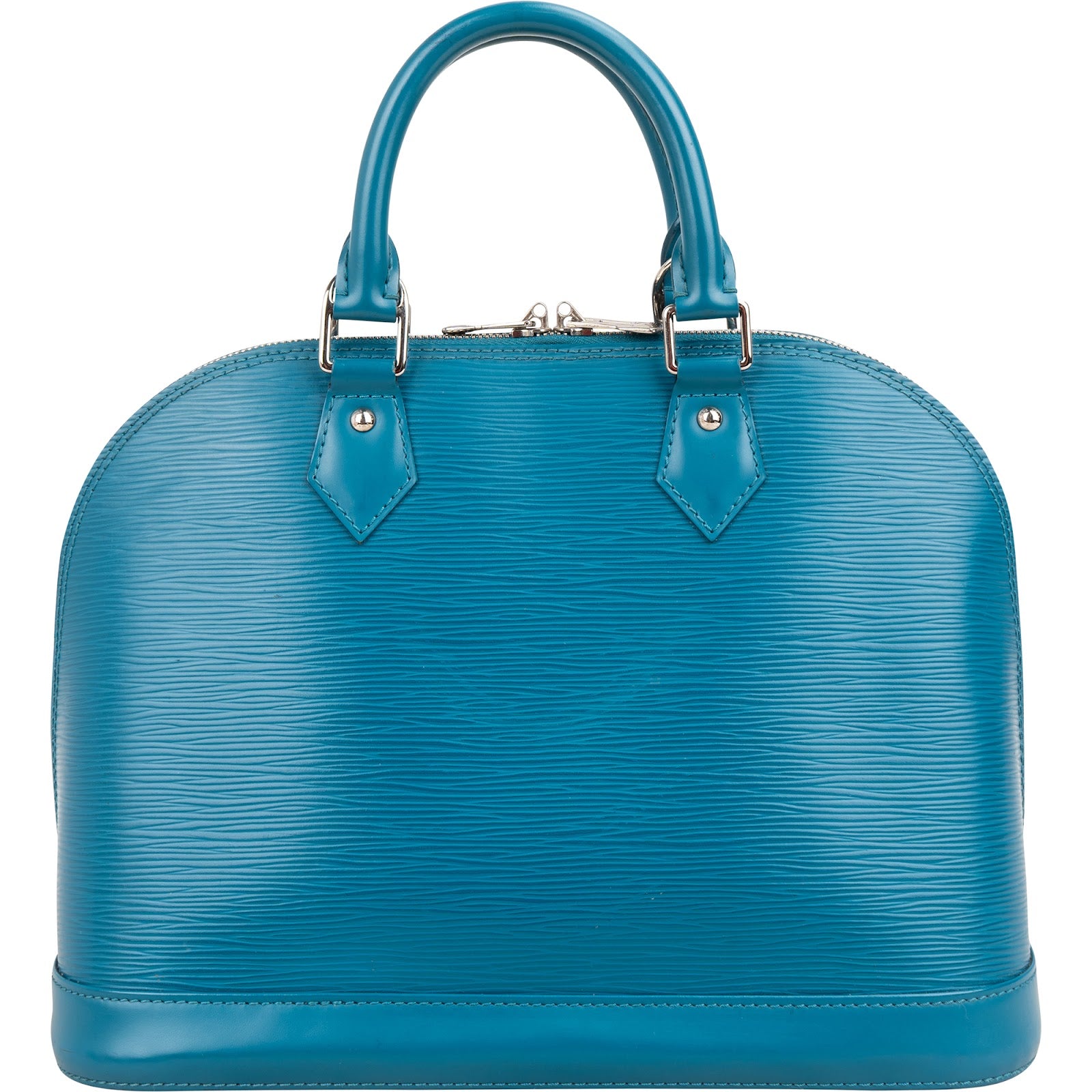 Louis Vuitton - Blue Epi Leather Alma PM Handbag