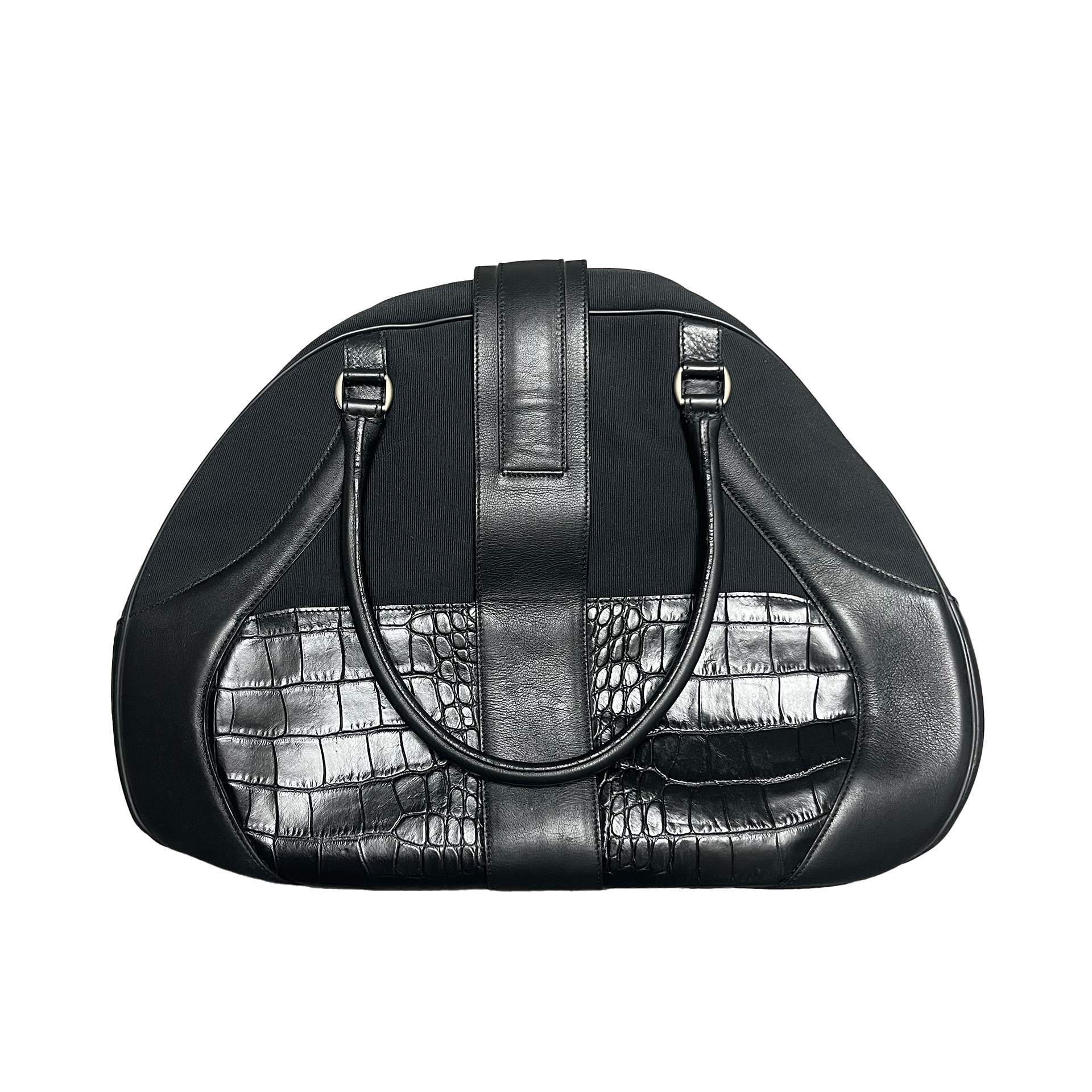 希少 ALEXANDER McQUEEN SAMSONITE Bag RARE Alexander Mcqueen x Samsonite Crocodile Spinner 55/20