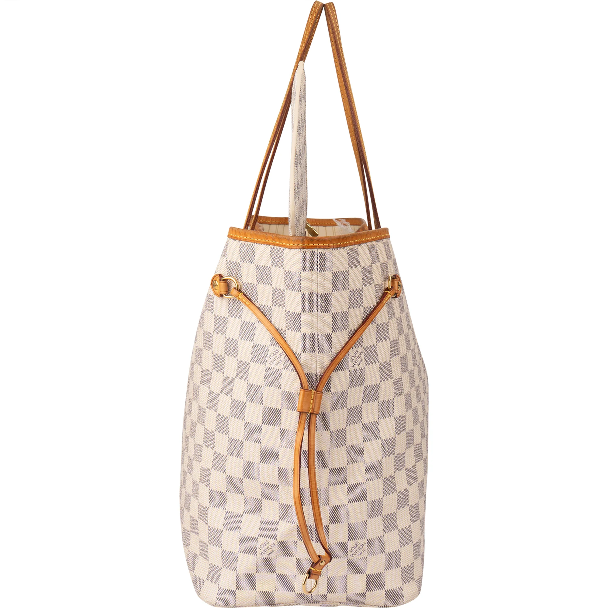 Louis Vuitton Damier Azur Monogram Neverfull GM Shopper