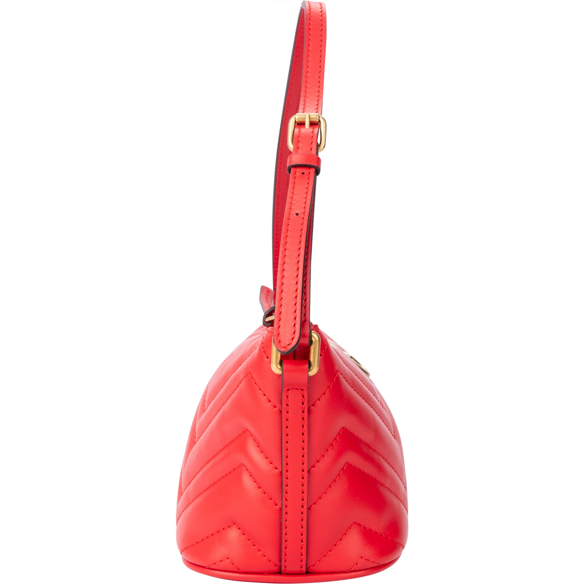 Sac à bandoulière GUCCI Rosso en cuir Marmont
