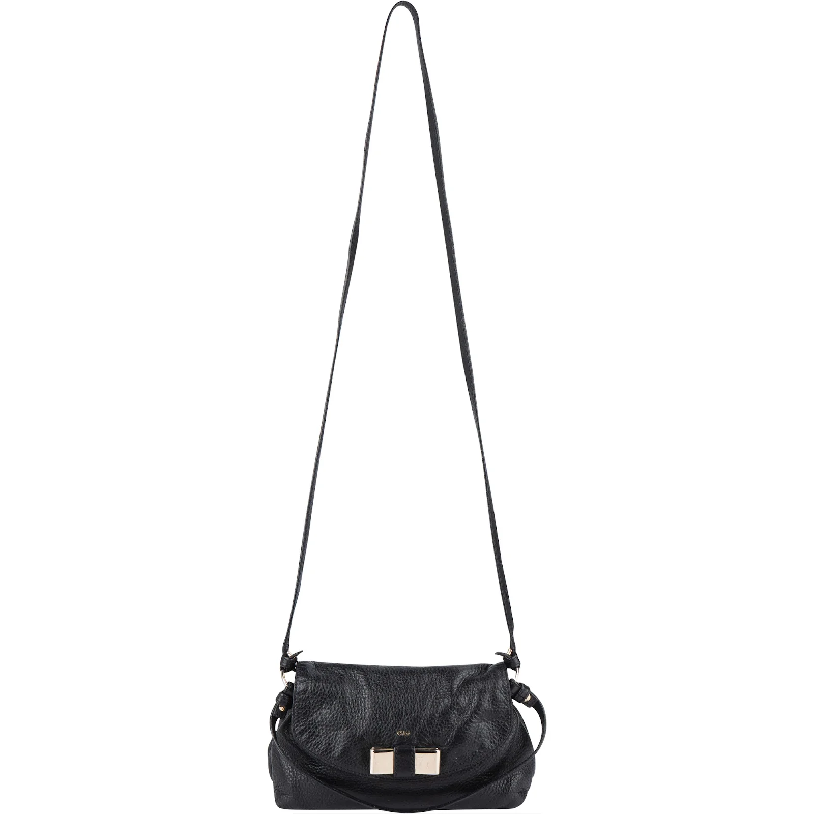 Chloé Grained Leather Lily Crossbody Bag