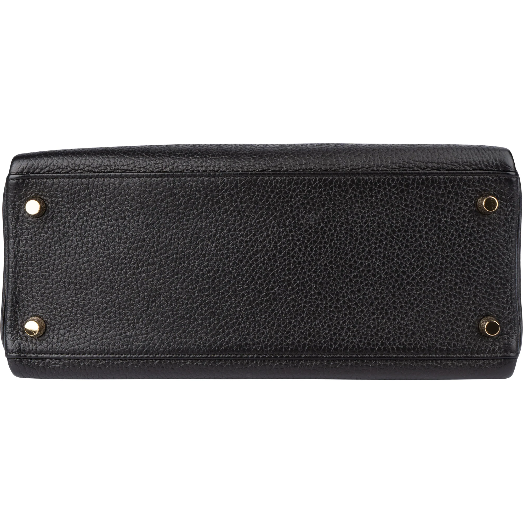 Hermès Noir Togo Leather Kelly 28 Handbag