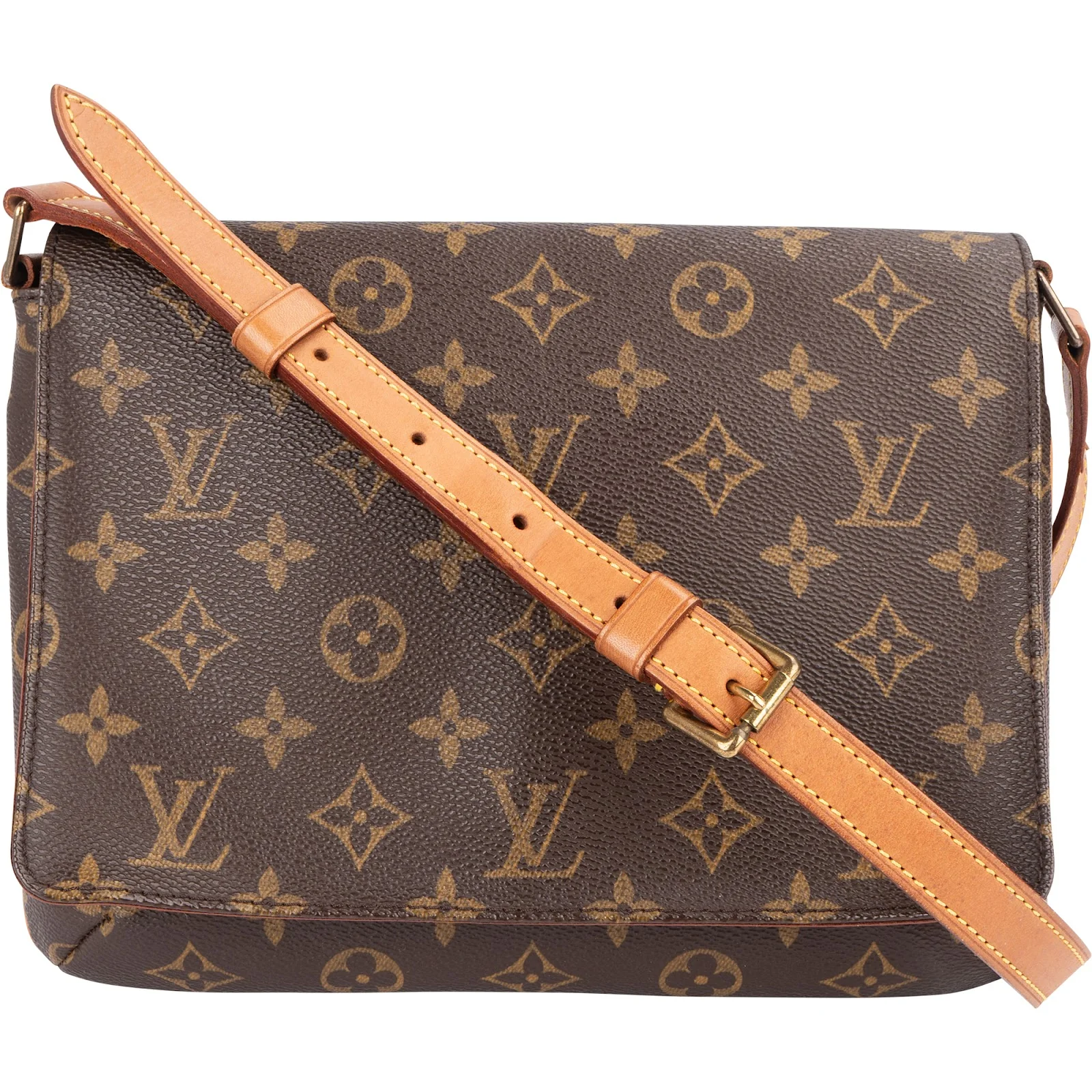 Louis Vuitton Monogram Canvas Musette Tango Shoulder Bag