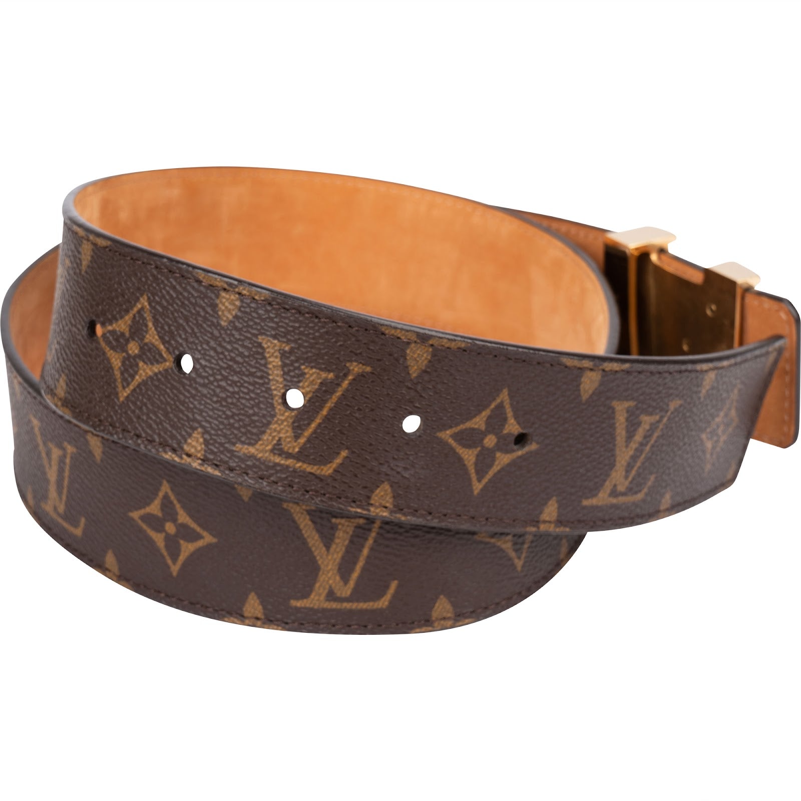 Louis Vuitton Monogram Canvas Pyramide LV Initials Gürtel (90 / 36) M9608