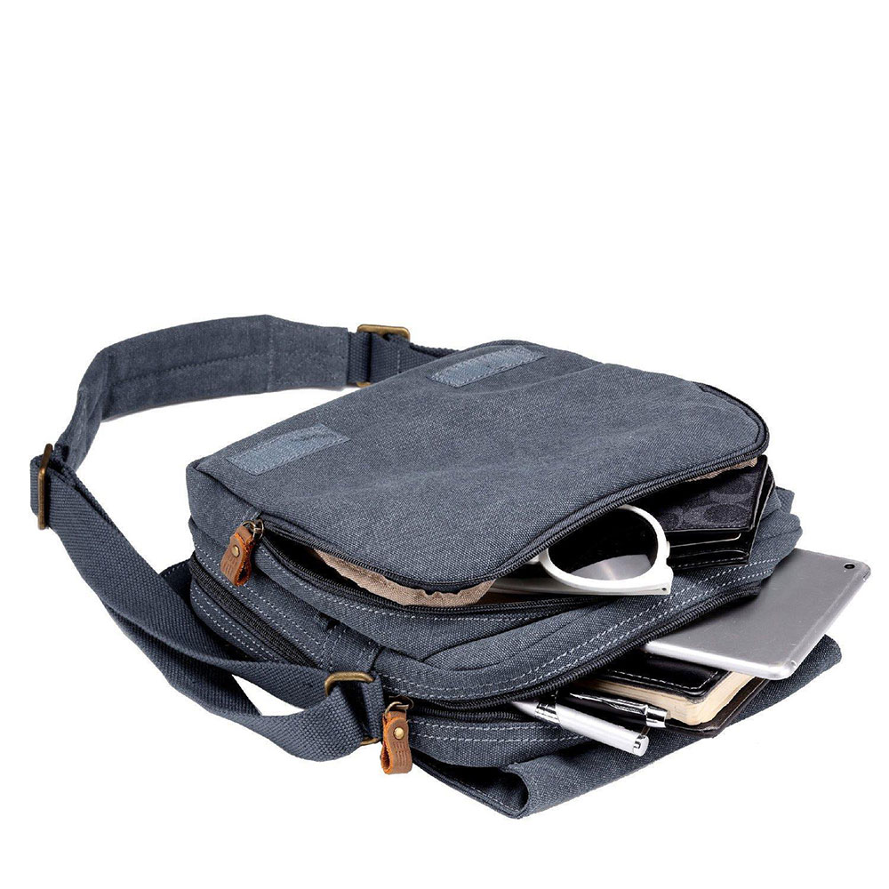 Classic Crossbody Bag 28 cm - Blue