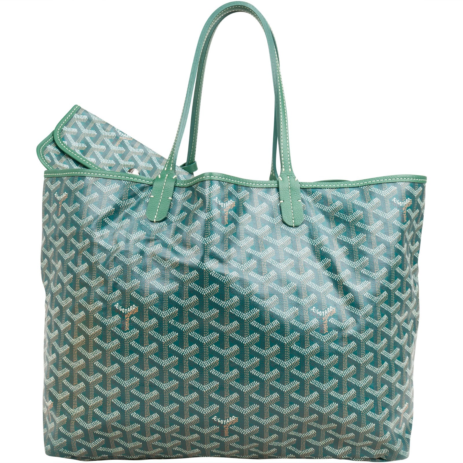 Goyard Goyardine Monogram St. Louis PM Shoulder Bag