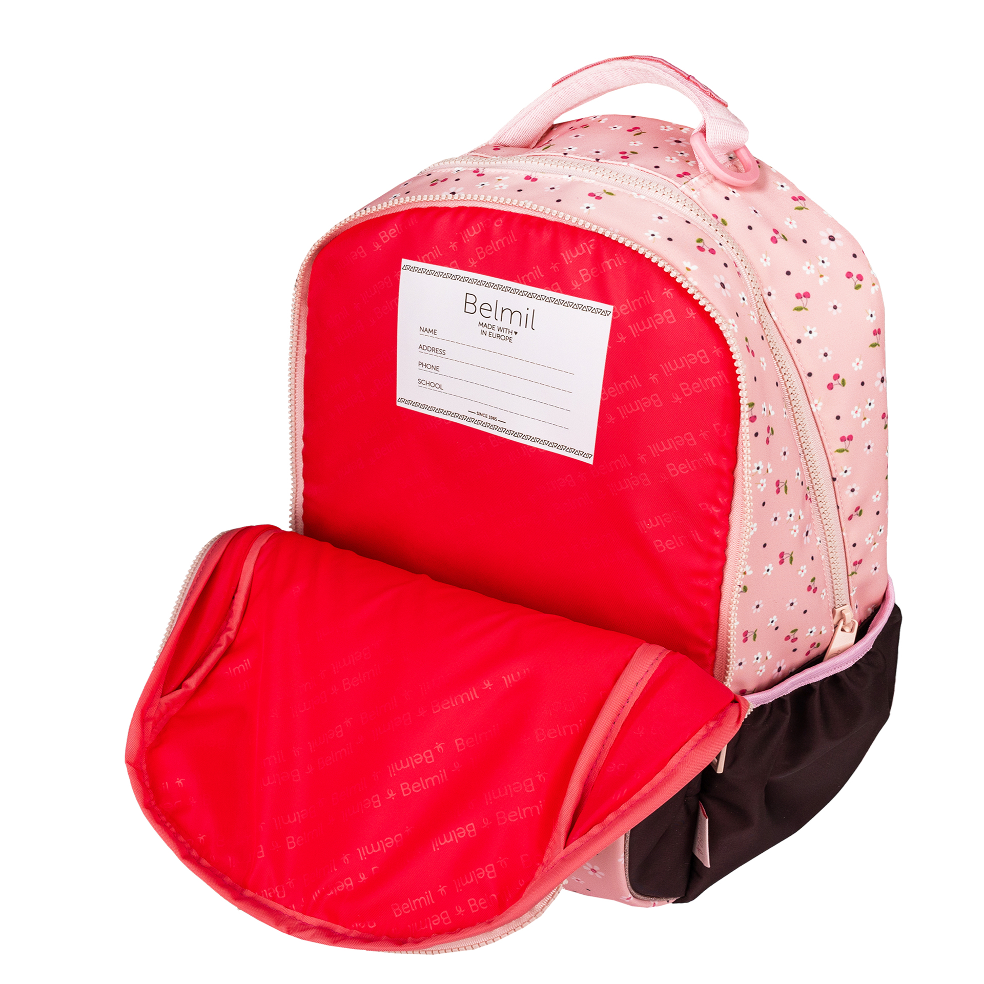 Companion Schulrucksack mit Brustgurt - Rose Quartz