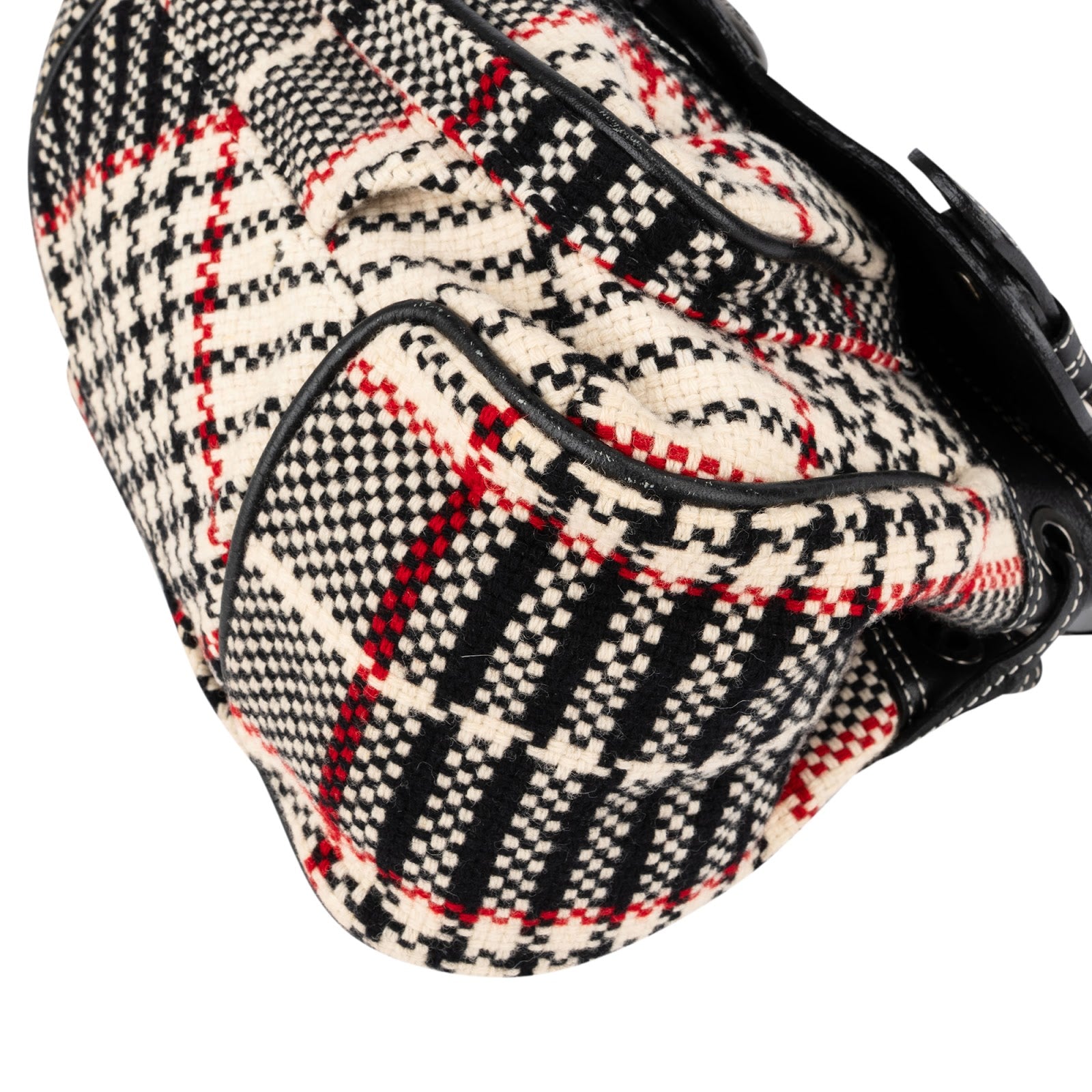 Burberry - Monogram Drawstring Shoulder Bag