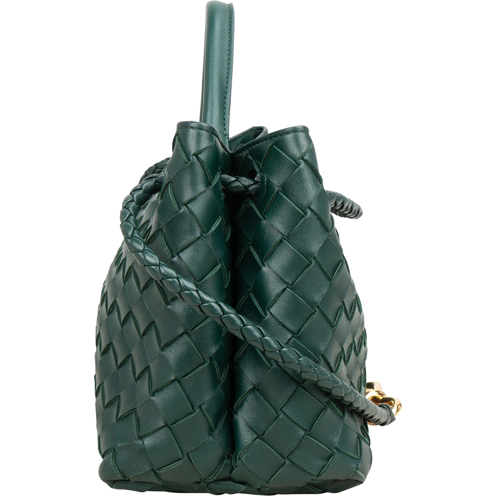 Sac à bandoulière Bottega Veneta Intrecciato en cuir, modèle East-West Andiamo