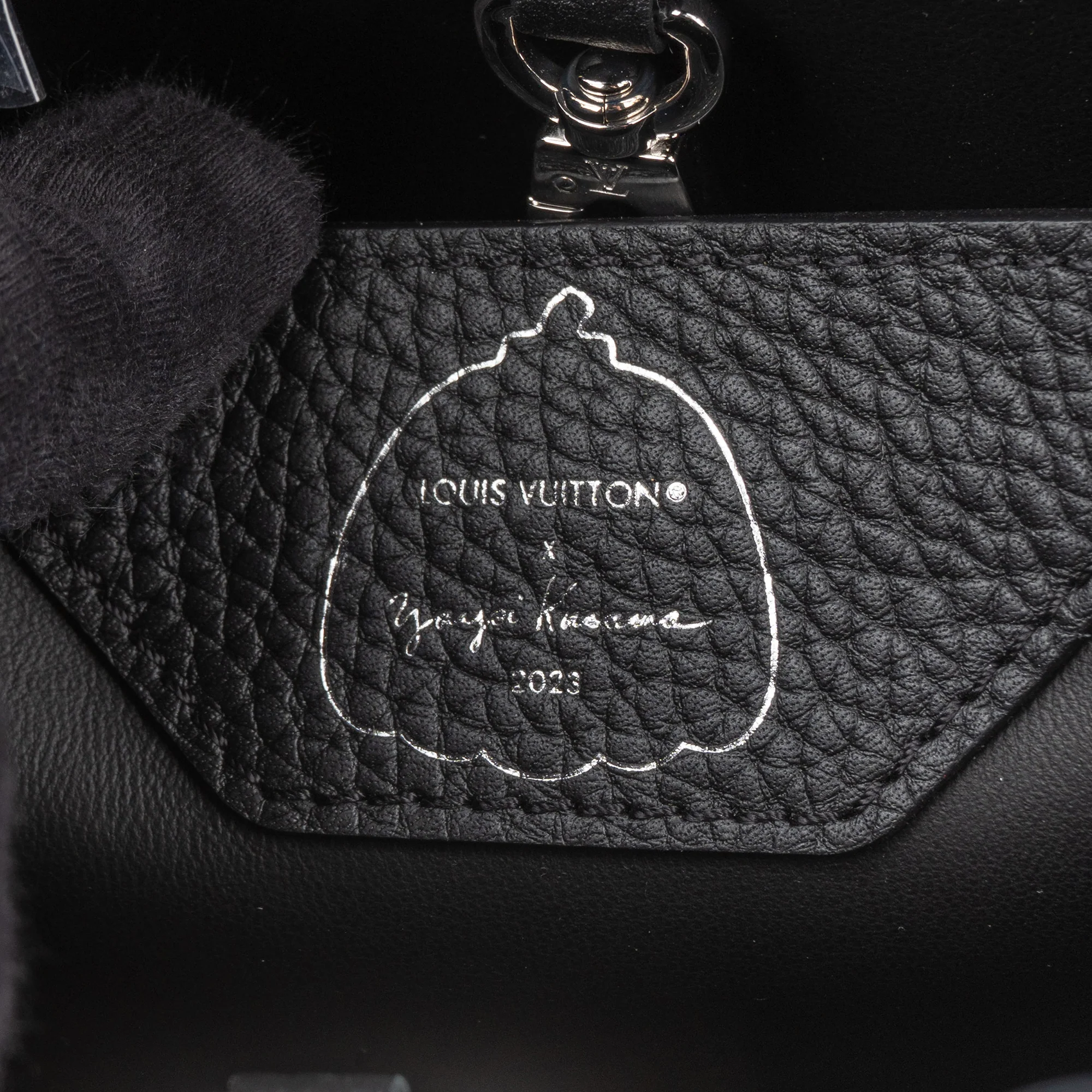 Louis Vuitton x Yayoi Kusama Dots Capucines MM Handbag