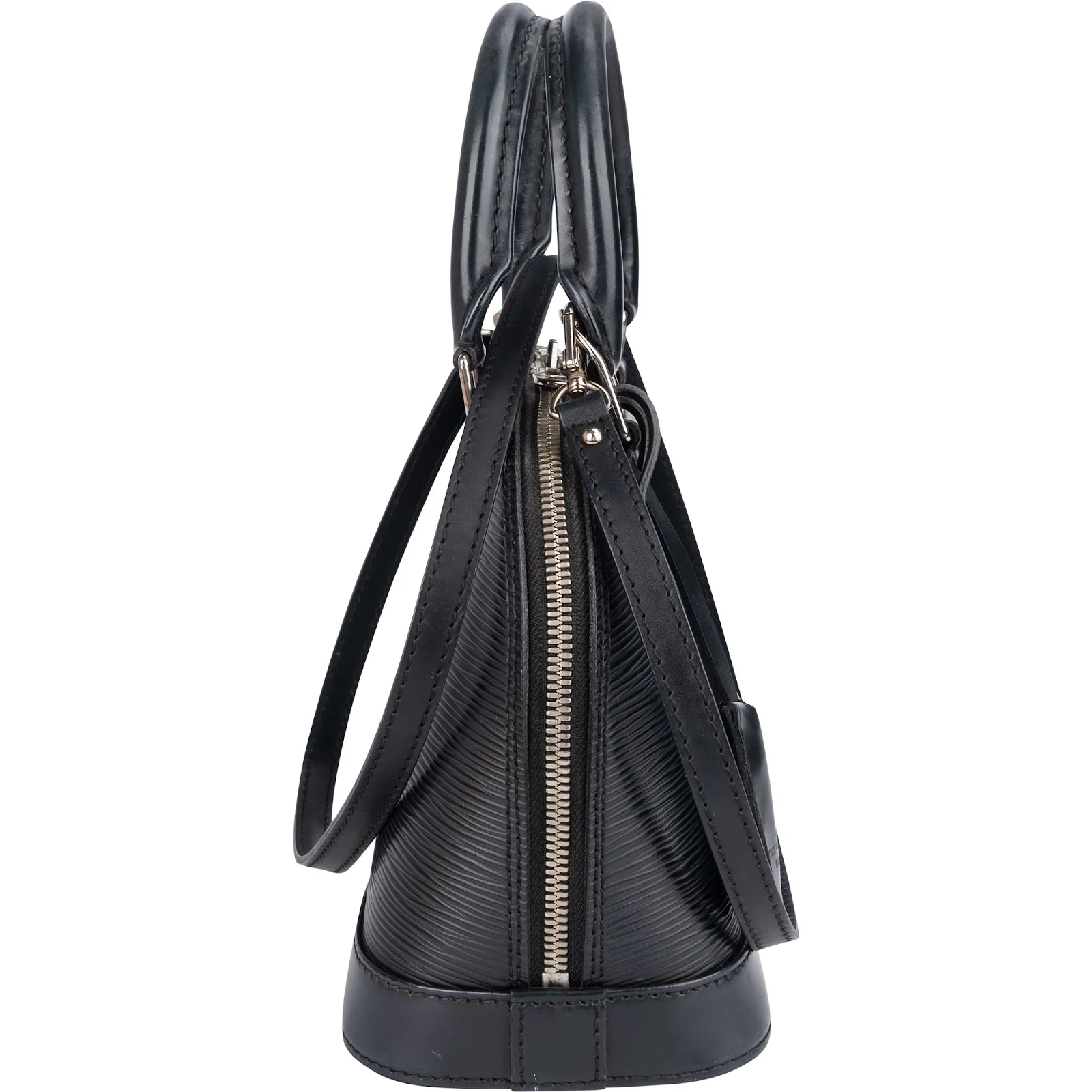 Louis Vuitton Noir Epi Leather Alma BB Handbag