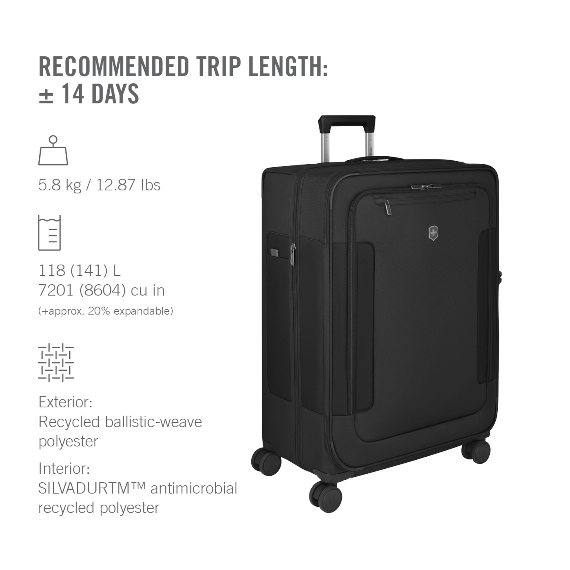 Werks Traveler 7.0 Large Case - Black