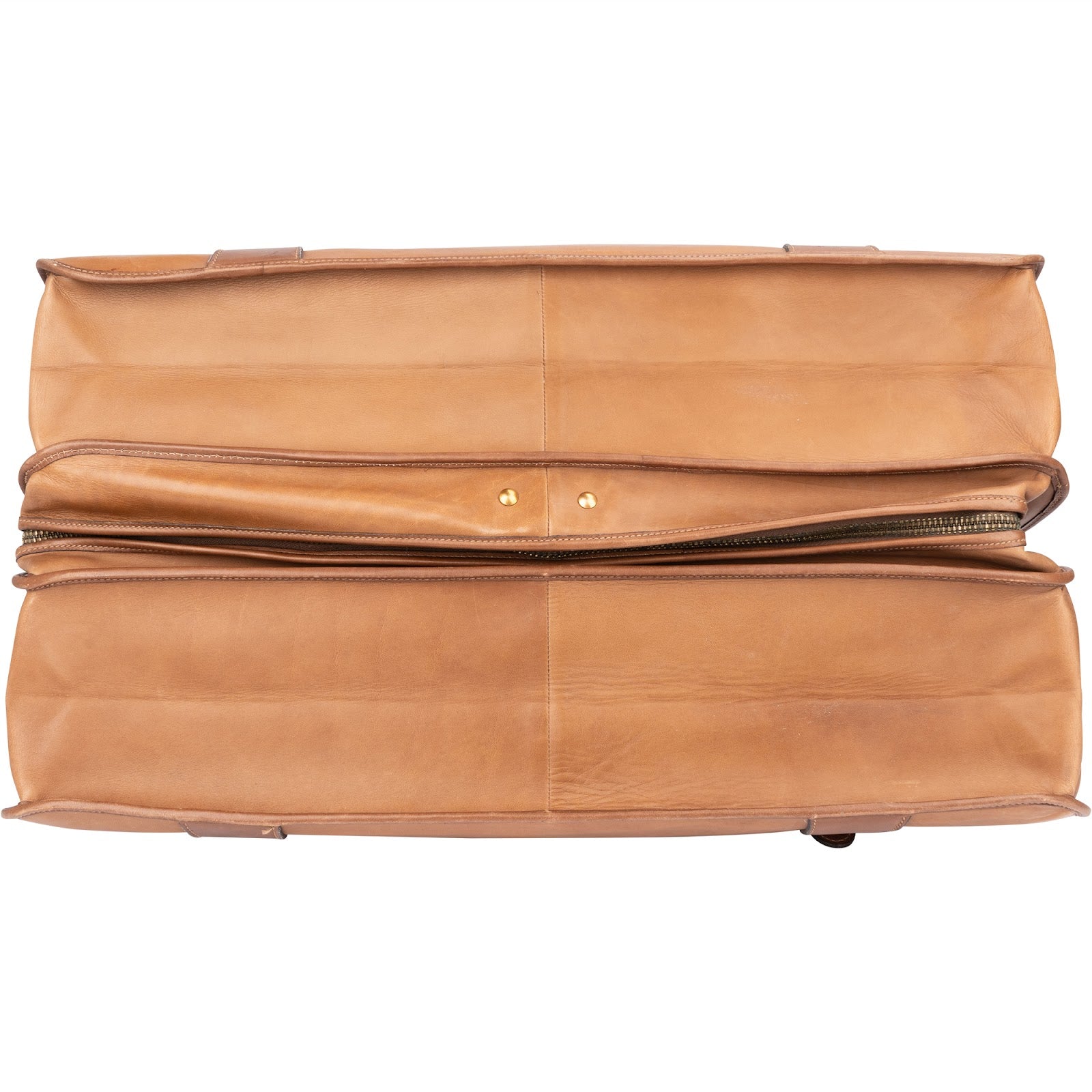 GUCCI Leather Vintage Web Stripe 55 Travel Bag