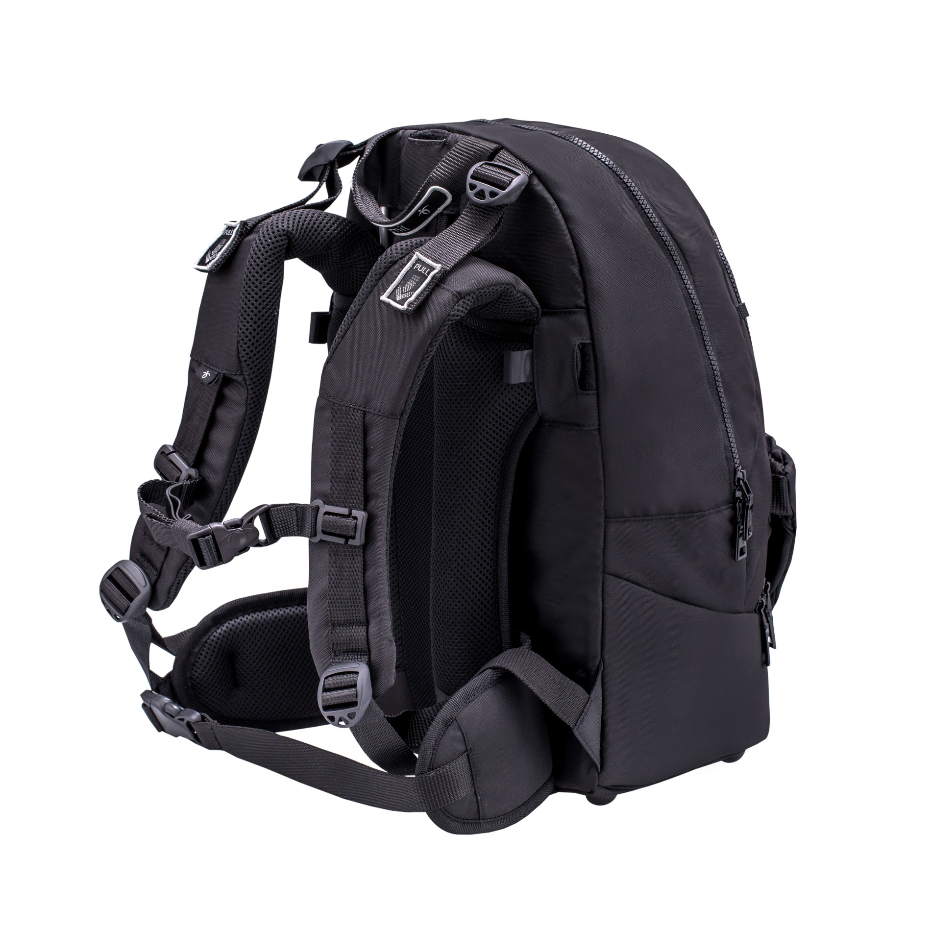 Backpack & Fanny Pack Black Ruck﻿sack 2-tlg