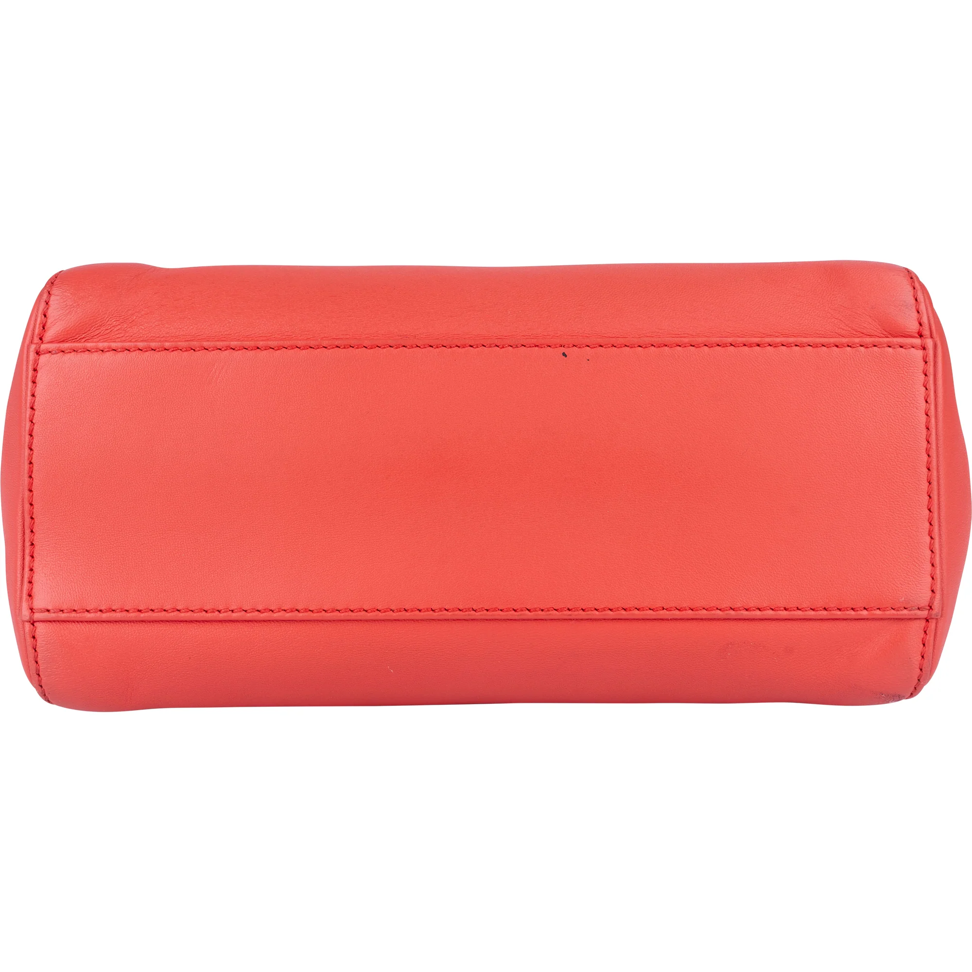 Fendi Leather Peekaboo Mini Handbag