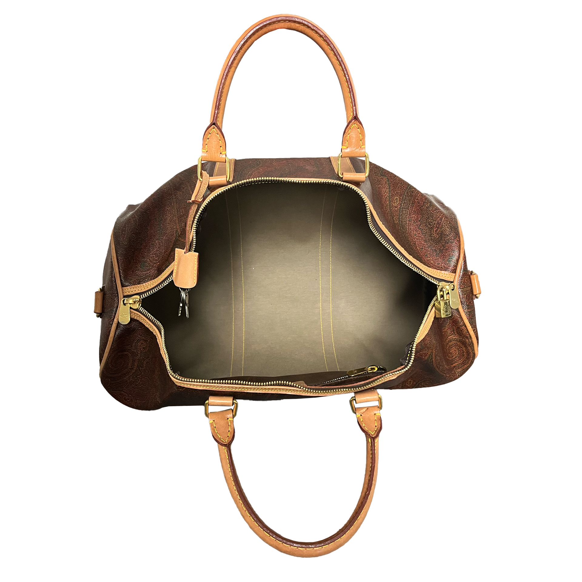 Etro Paisley Boston Bag 50