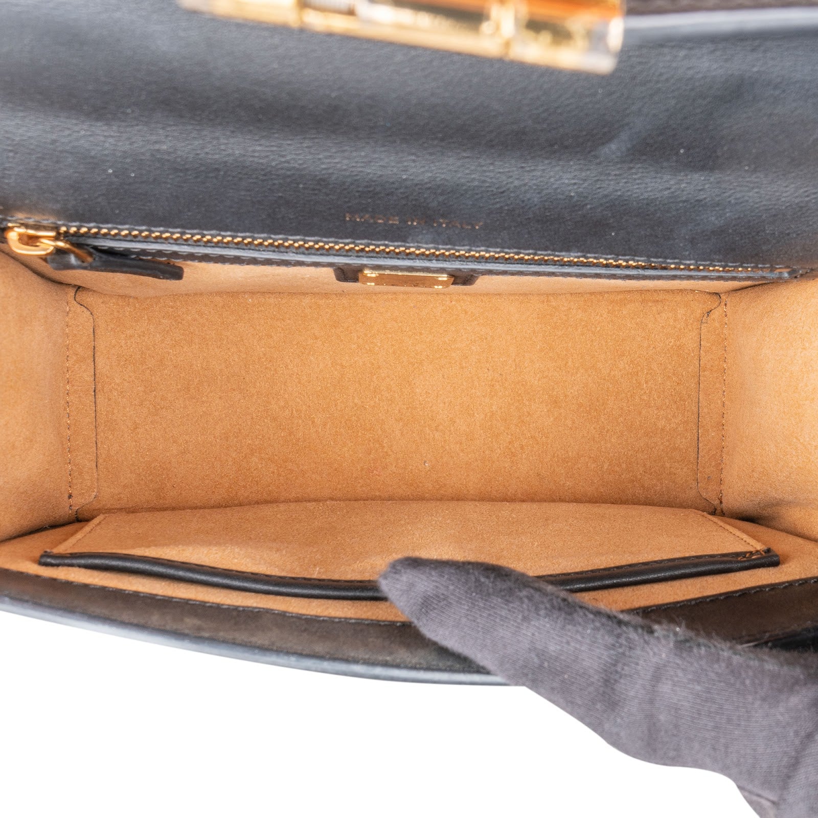 Sac à bandoulière Patricia en cuir bicolore MCM