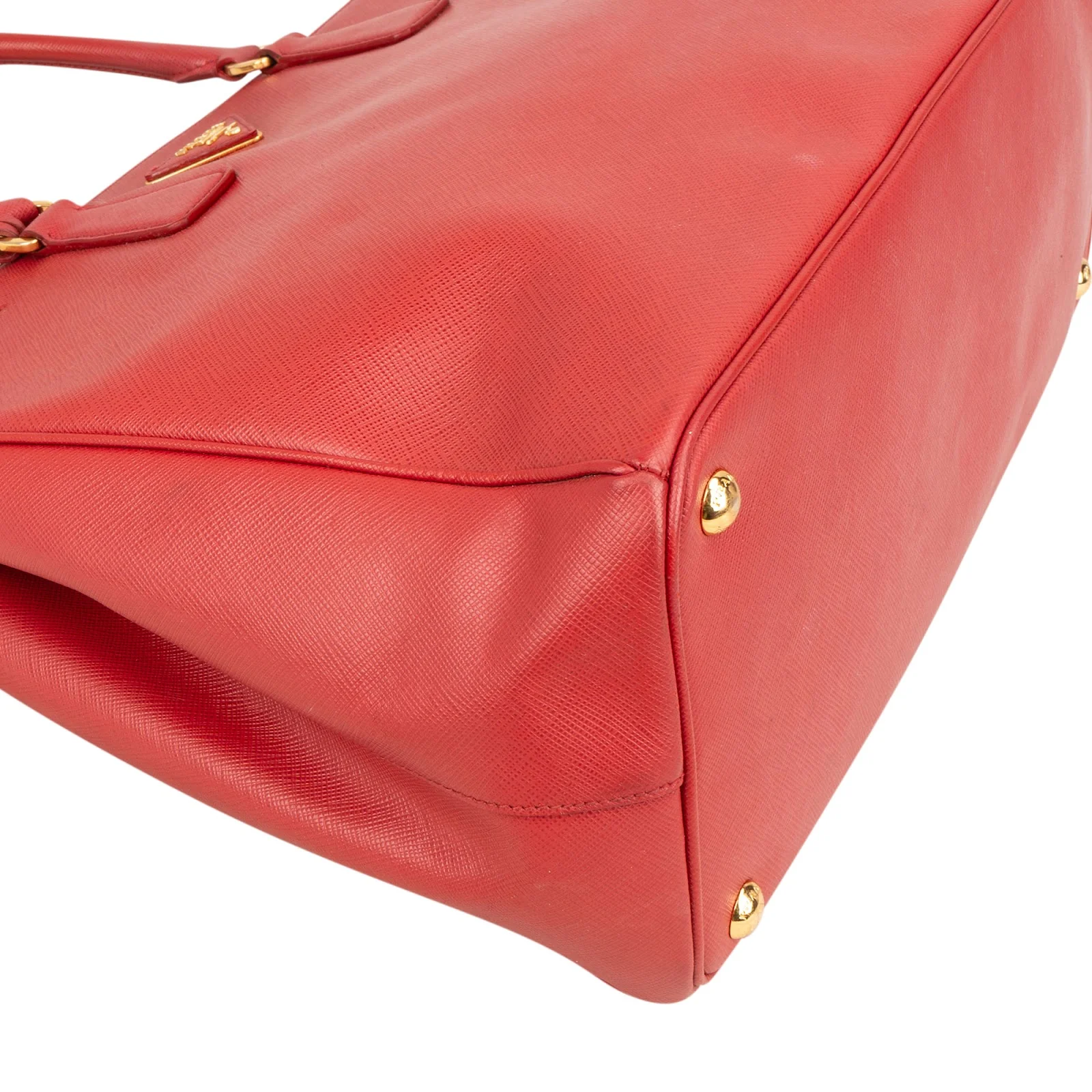 Prada Saffiano Vernice Galleria Handbag