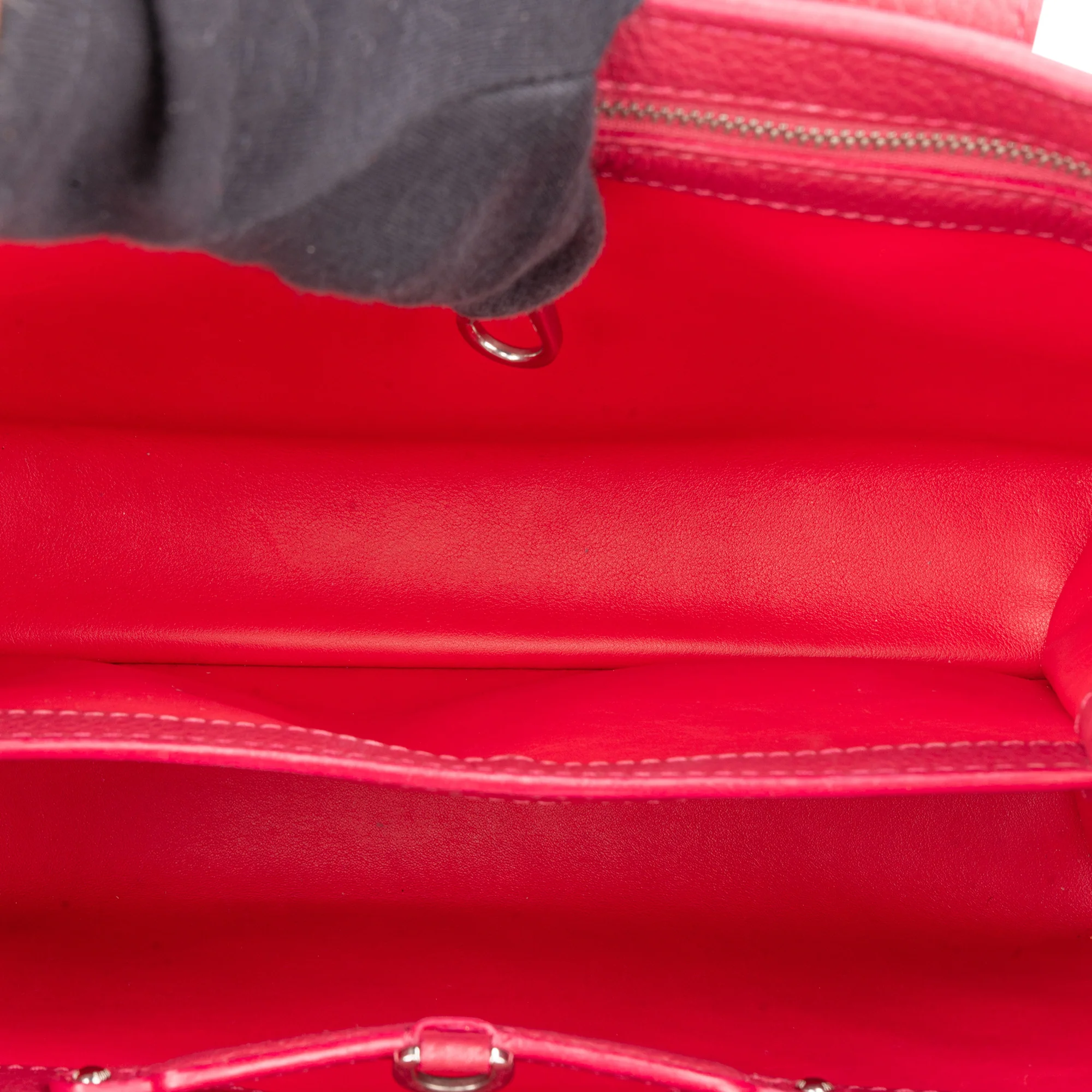 Louis Vuitton Limited Pink Taurillon Capucines MM Handbag