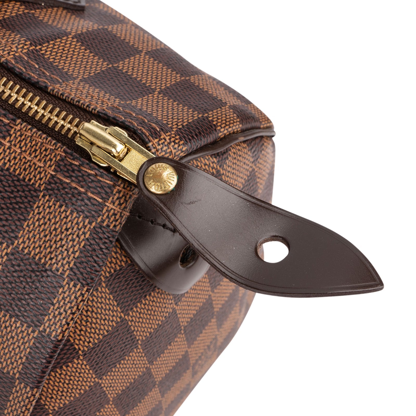 Sac Boston Louis Vuitton Monogram Damier Ebene Speedy 30