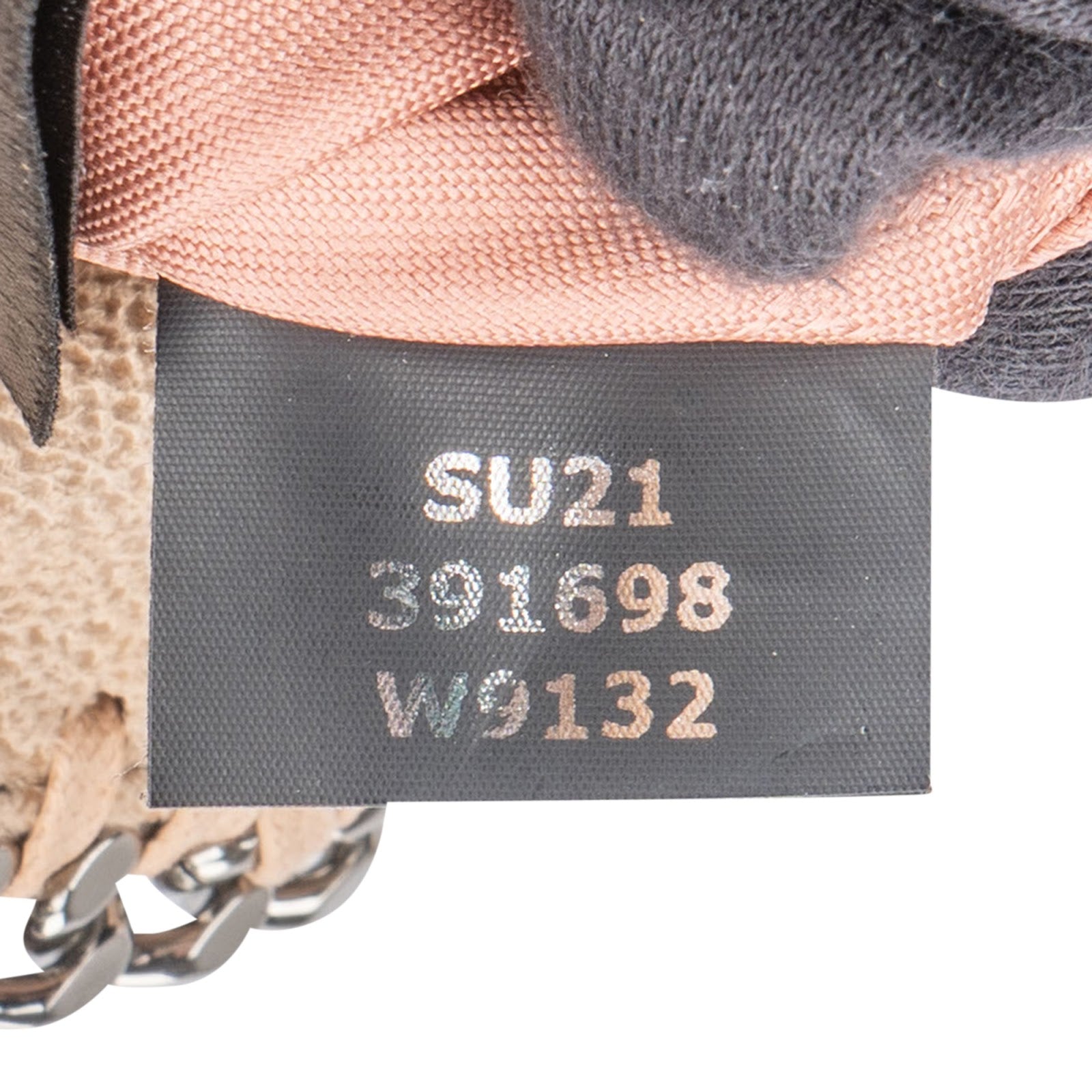 Stella McCartney Shaggy Falabella Mini Fold Over Crossbody Bag