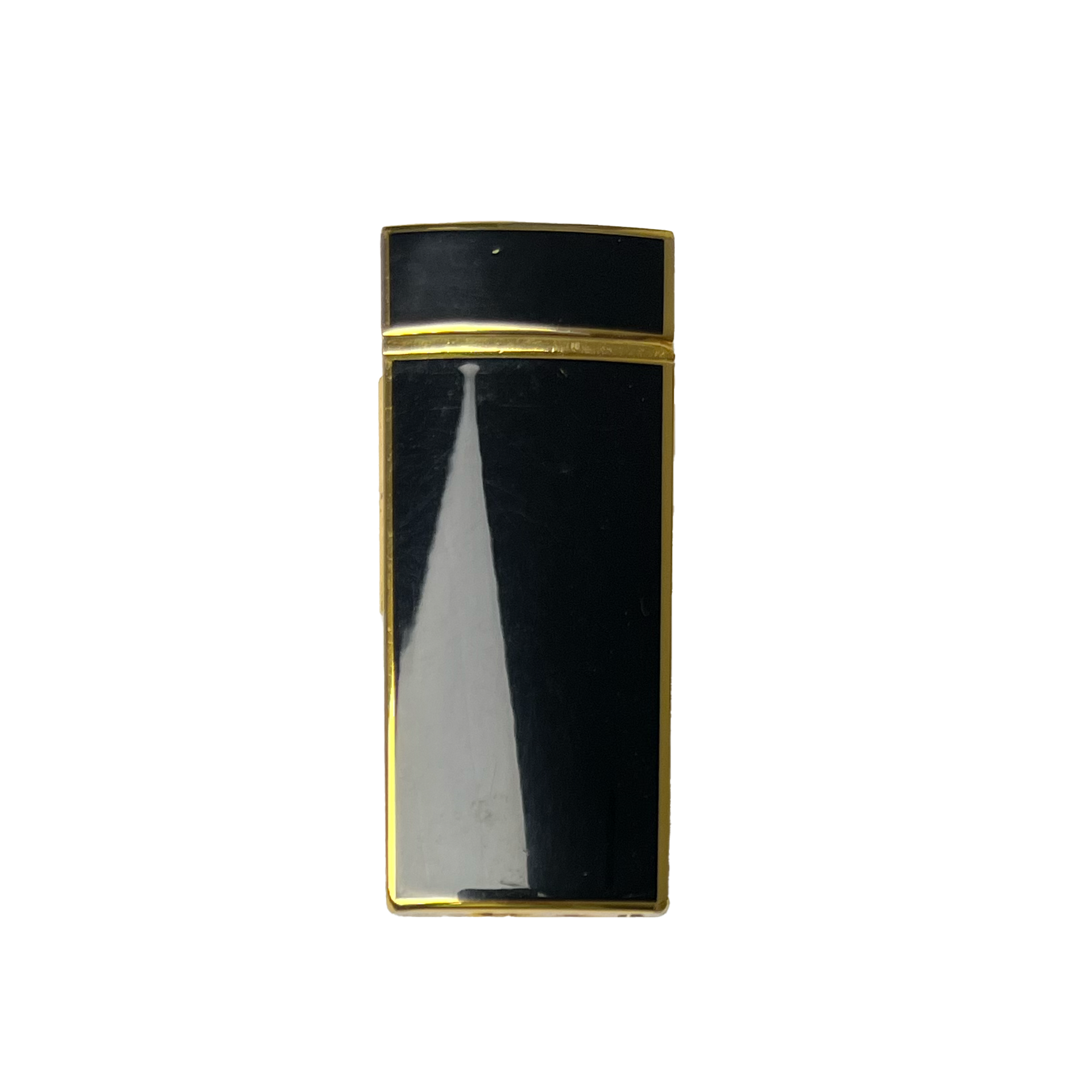 Vintage Feuerzeug schwarz/gold