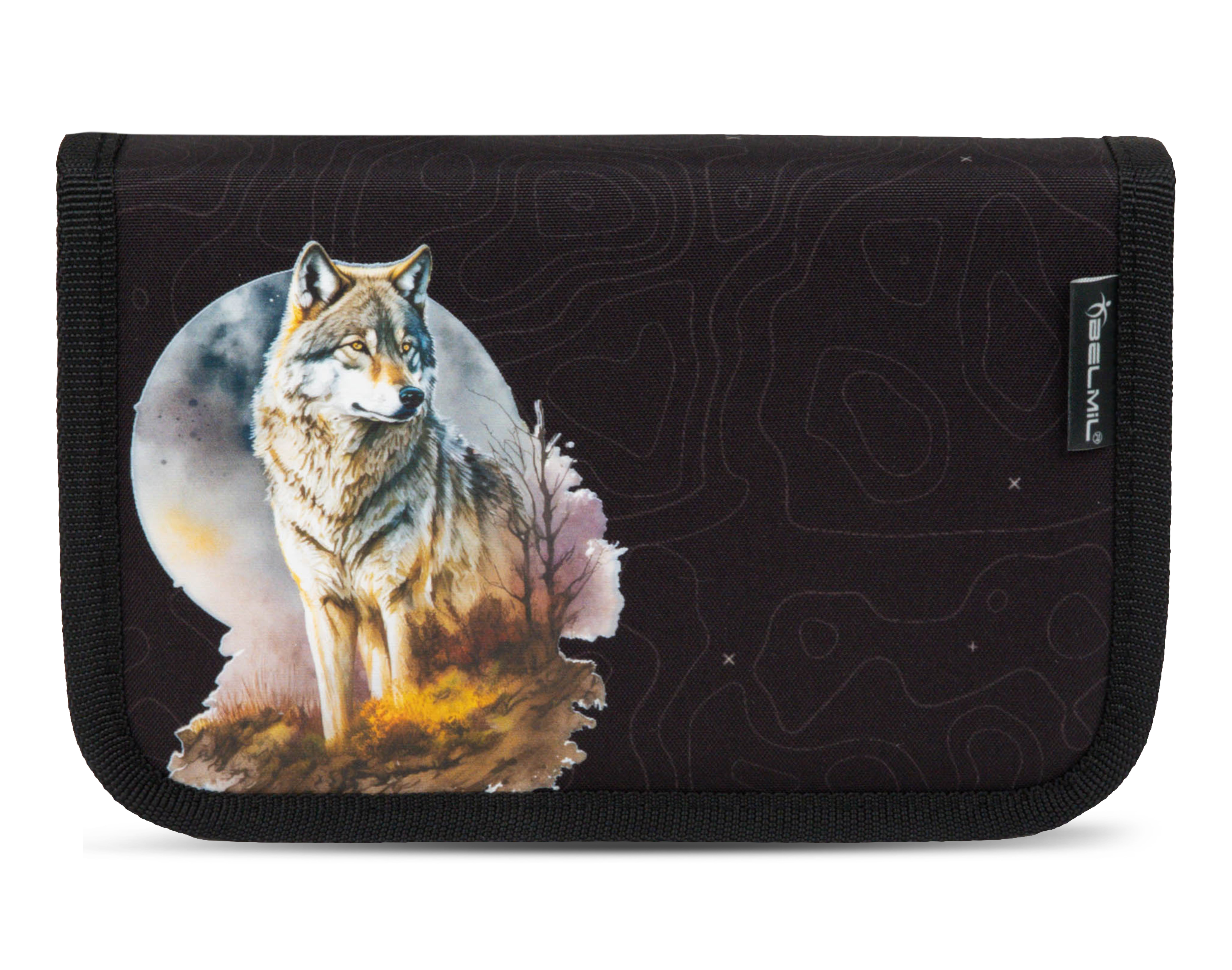 Compact satchel set 4-piece with chest strap - Moonless Night