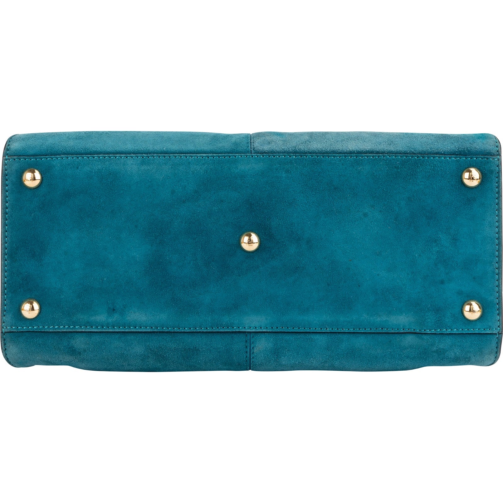 Fendi Suede Peekaboo Handbag