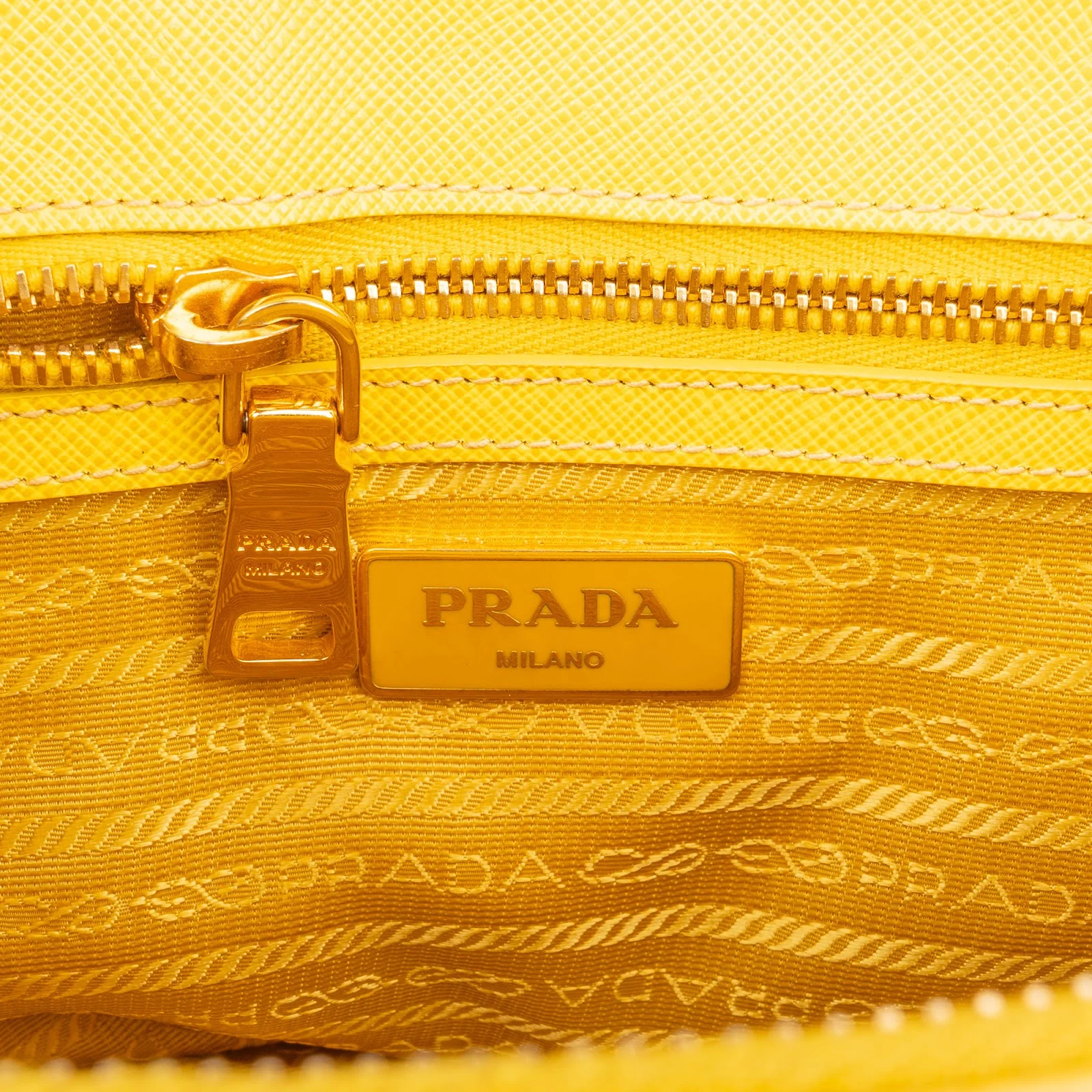 Prada Saffiano Leather Small Galleria Handbag