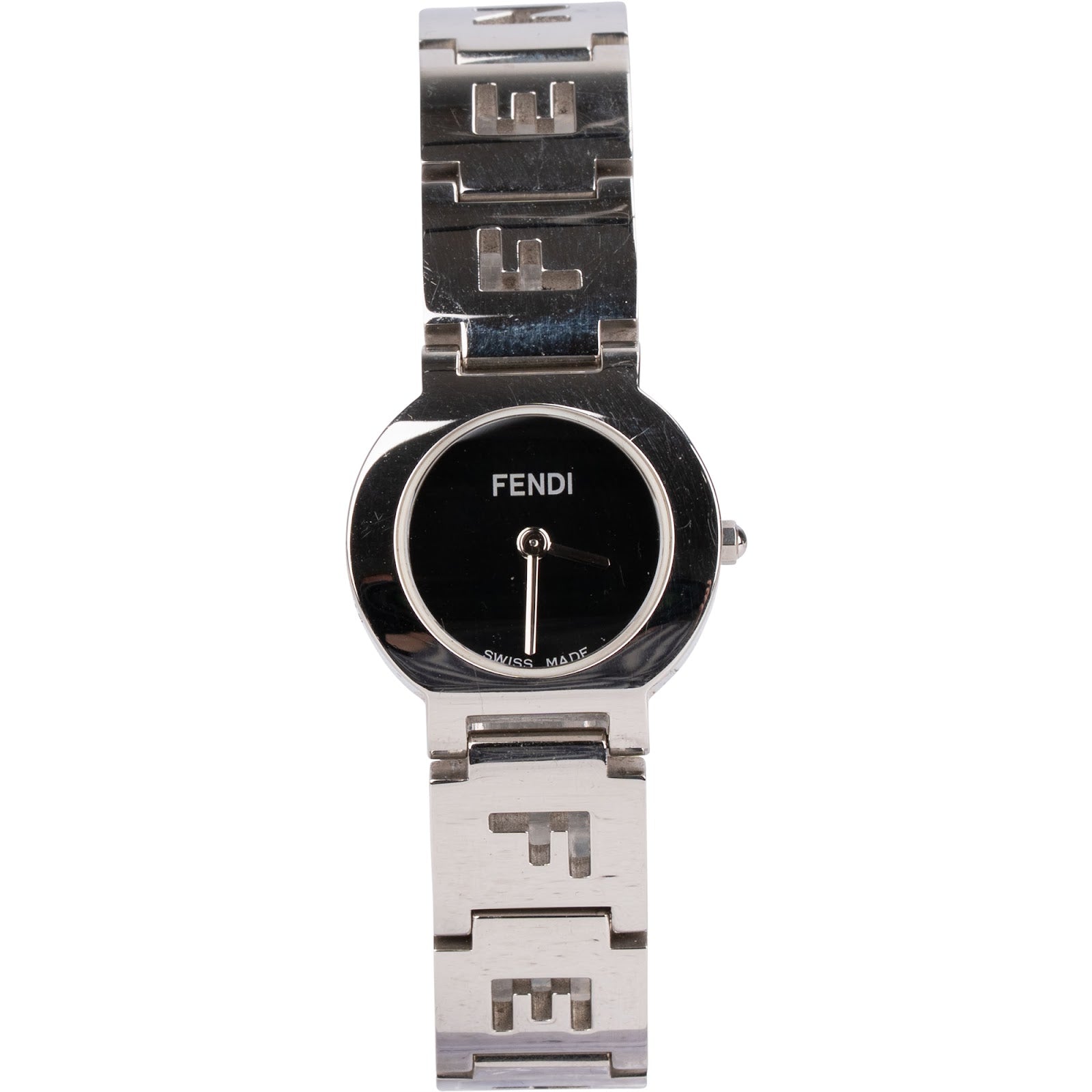 Fendi Silver Tone 3050L Armbanduhr