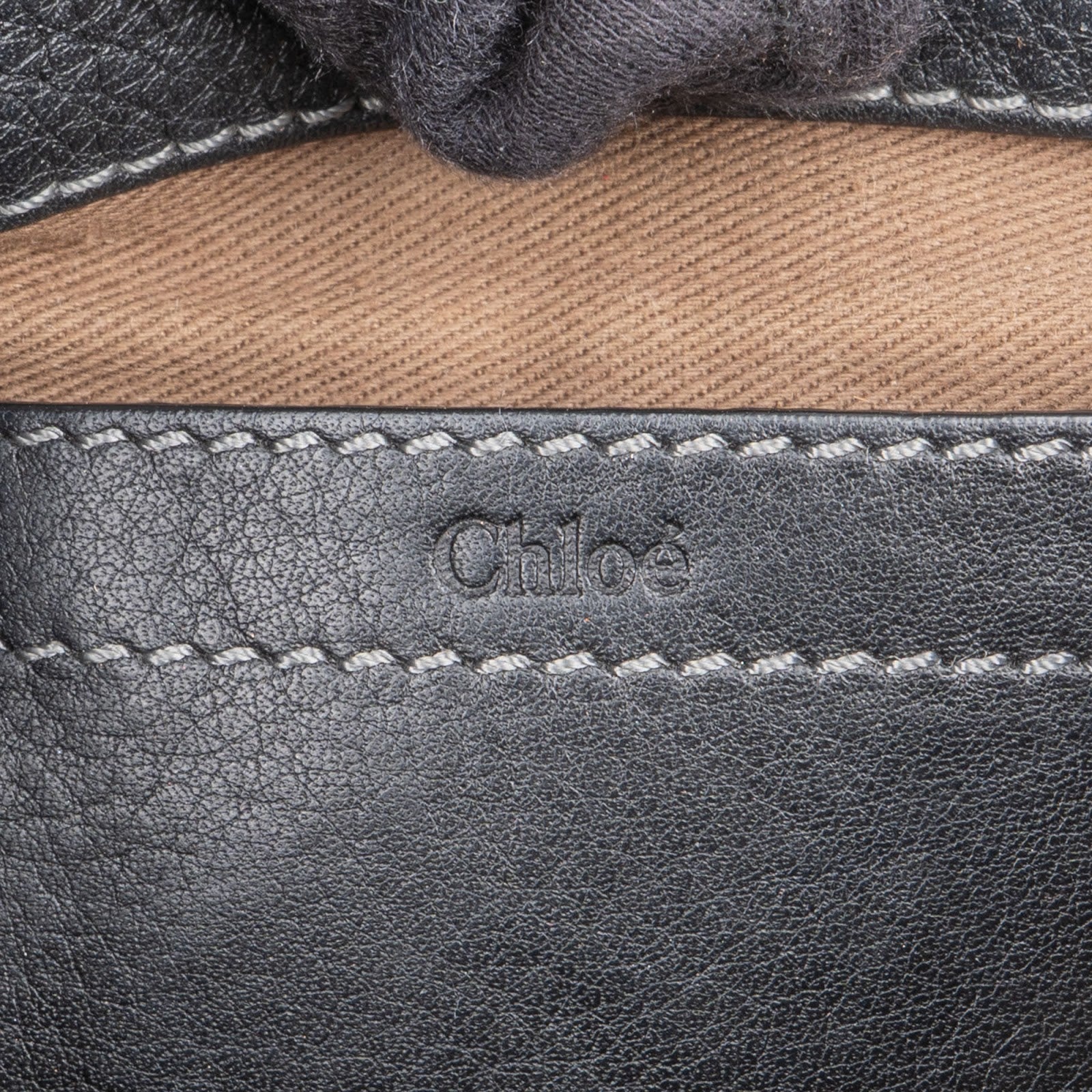 Chloé Grained Leather Mini Marcie Saddle Crossbody Bag