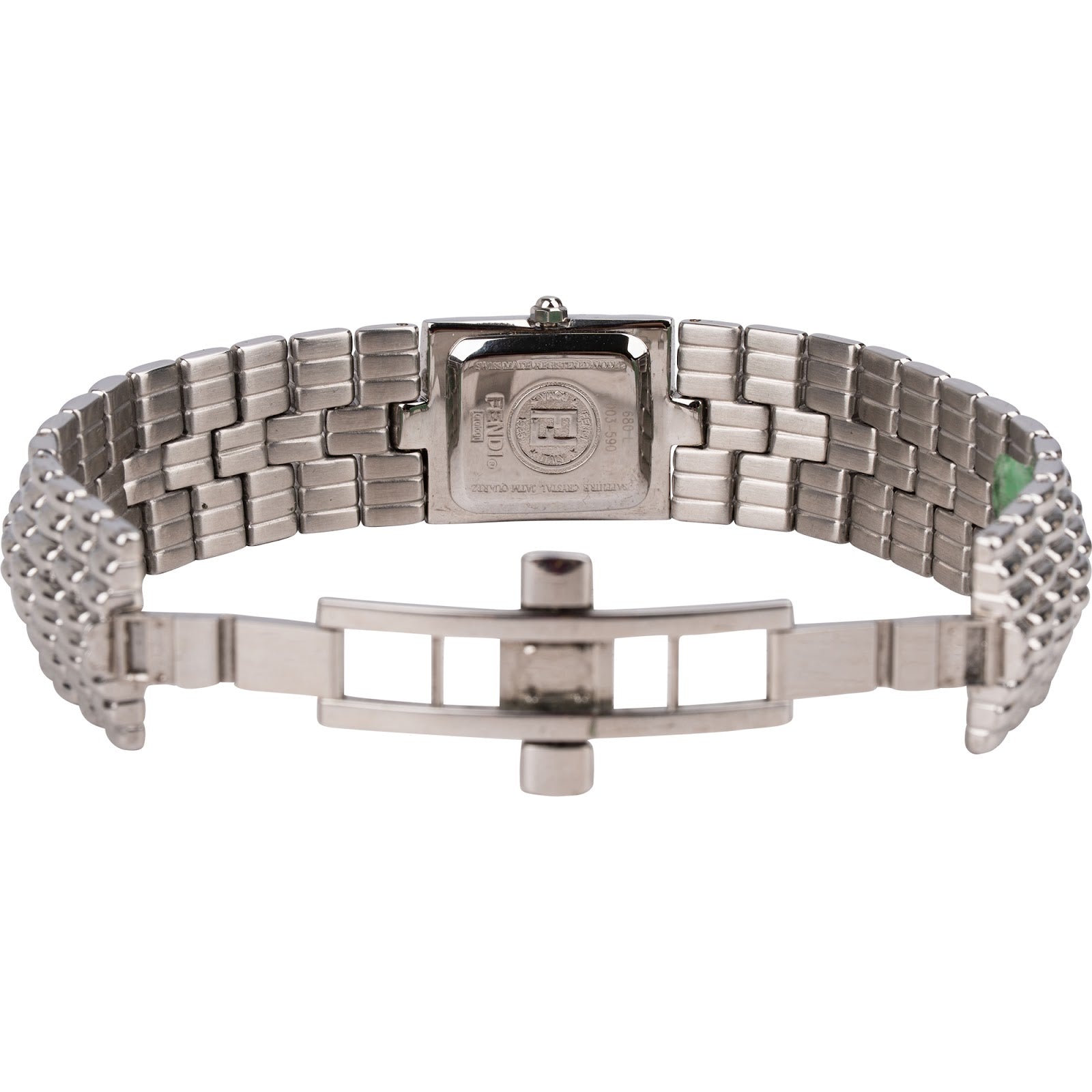 Fendi Rare Silver Tone 680L Damenuhr