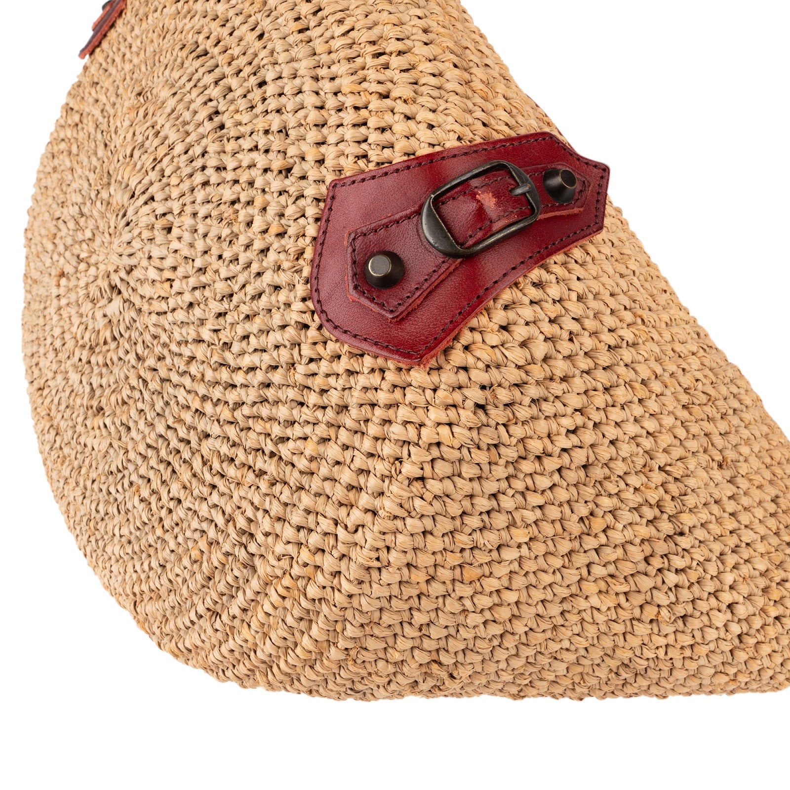 Balenciaga - Raffia Panier Basket City Handbag